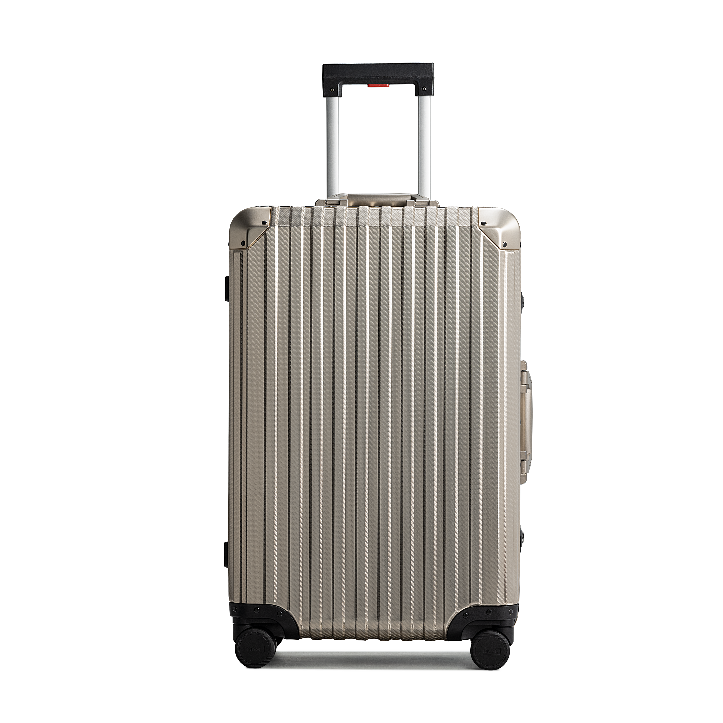 TREVA Aluminum Suitcase Champagne