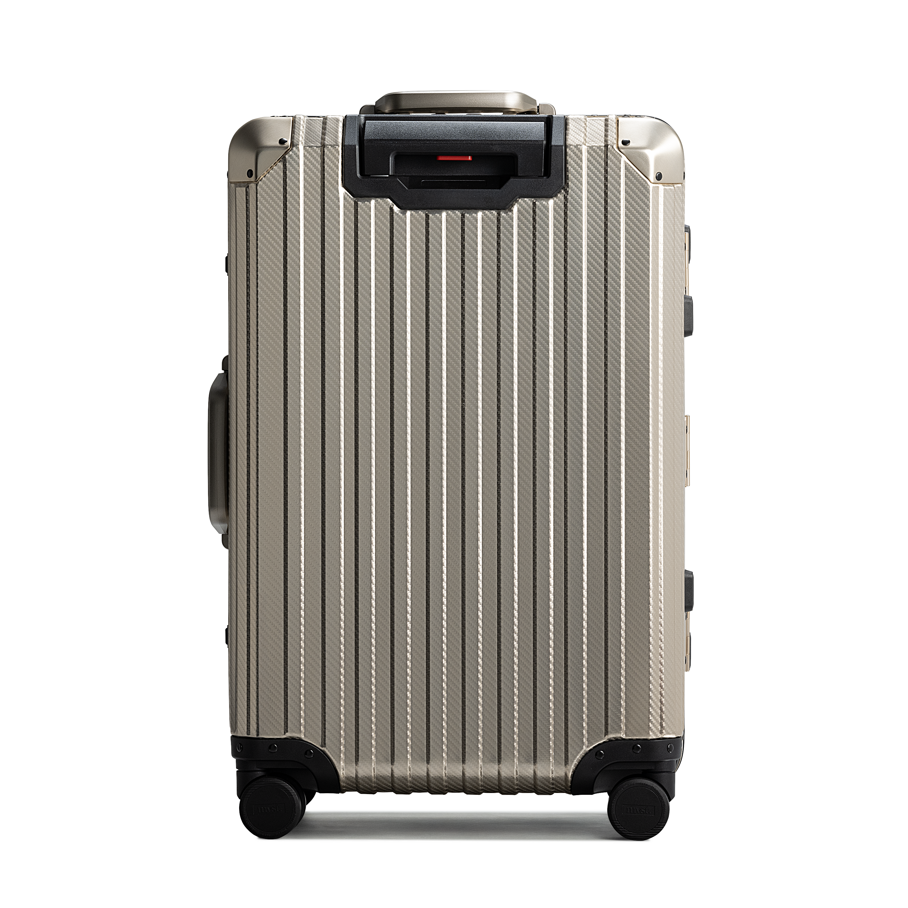 TREVA Aluminum Suitcase Champagne