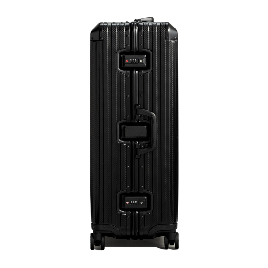 TREVA Aluminum Suitcase Black
