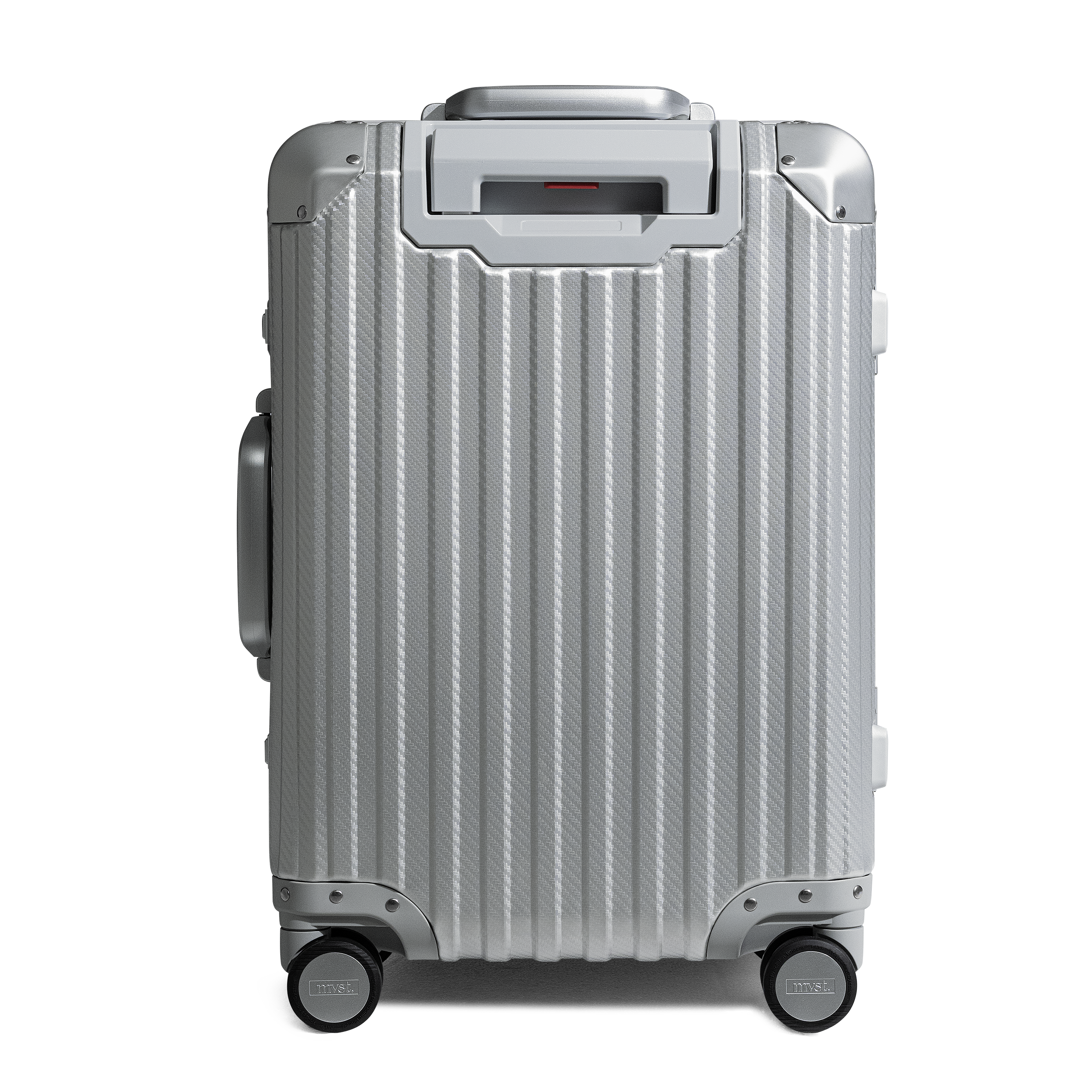 TREVA Aluminum Suitcase Silver