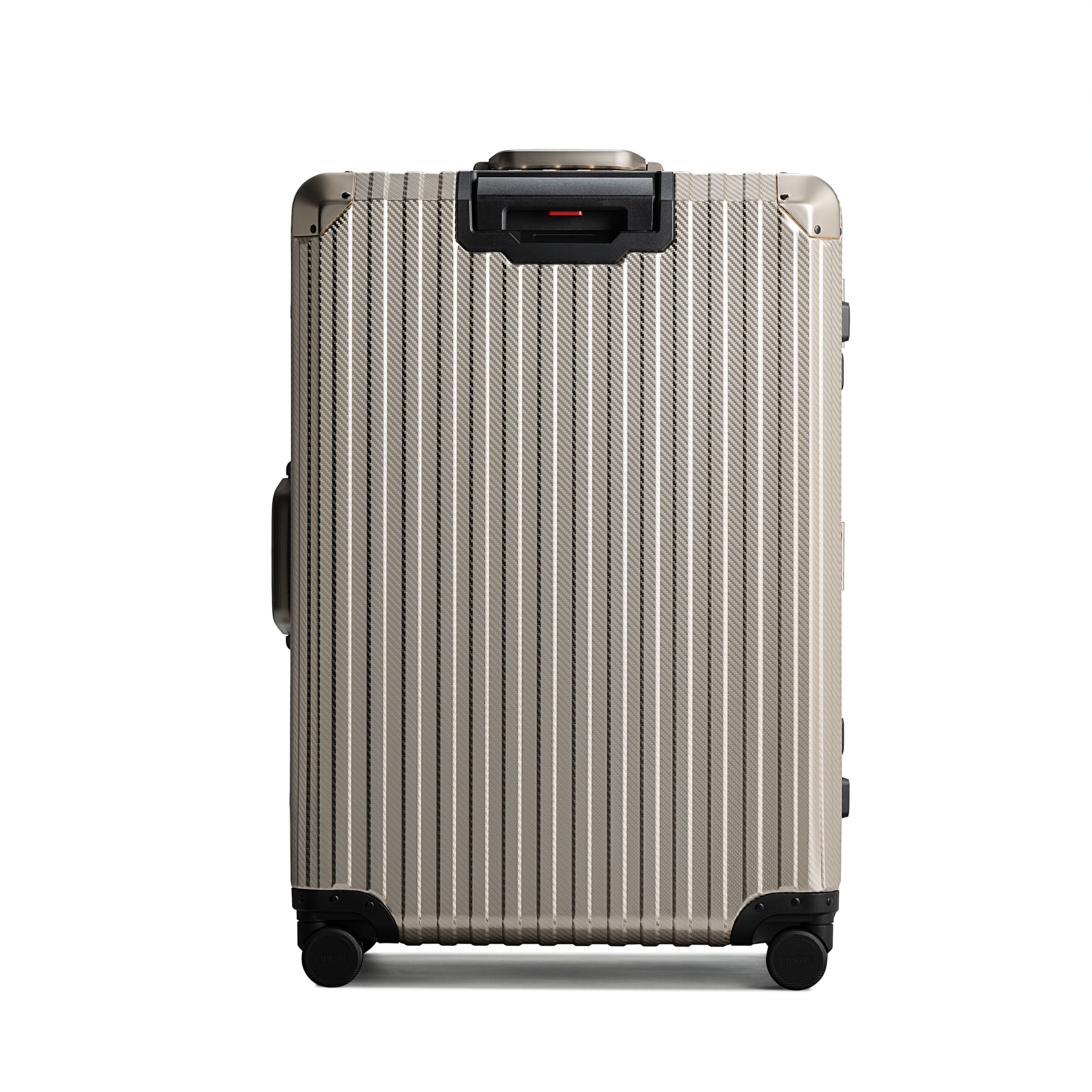 TREVA Aluminum Suitcase Champagne