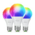 Matter Thread A19 Smart Bulbs (3 Pack)
