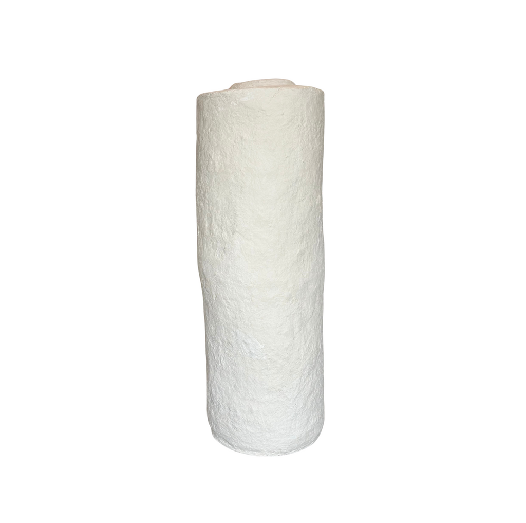 Paper Mache Tall Floor Vase