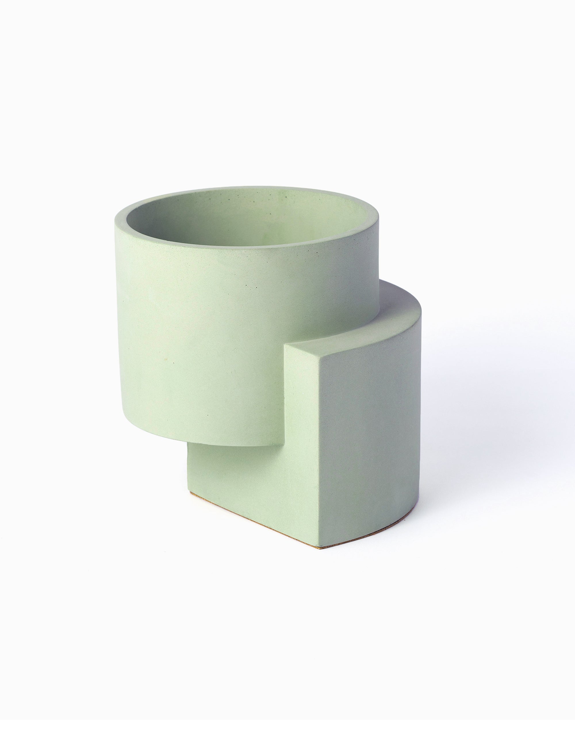 Platform Planter Medium - Polished Concrete