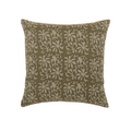 Aisha Green Pillow 22" x 22"