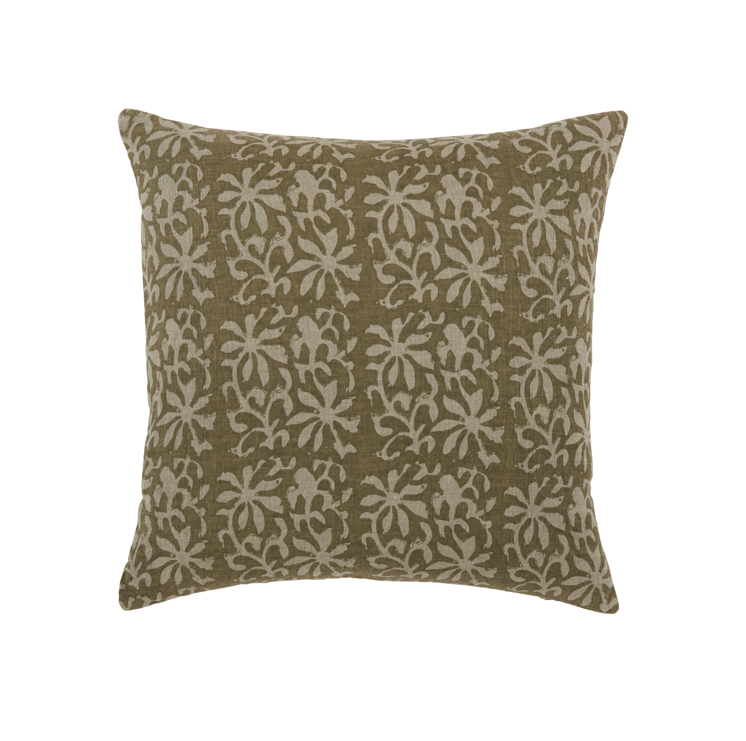 Aisha Green Pillow 22" x 22"
