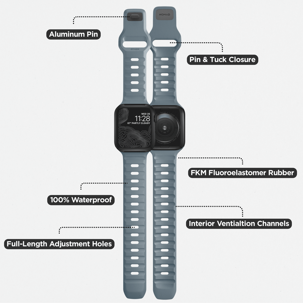 Sport Band - 46mm/49mm| Marine Blue