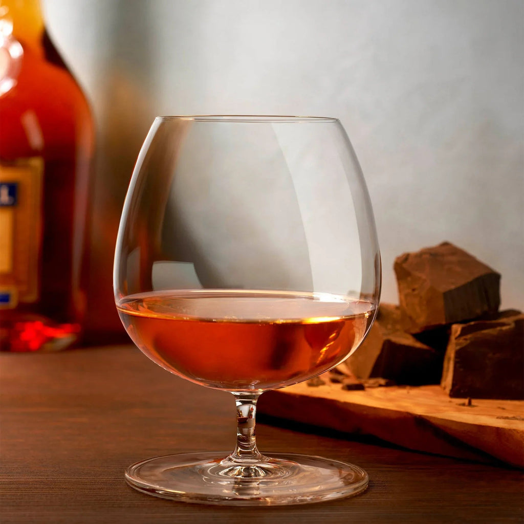Vintage Set of 2 Cognac Glasses 16.9 oz