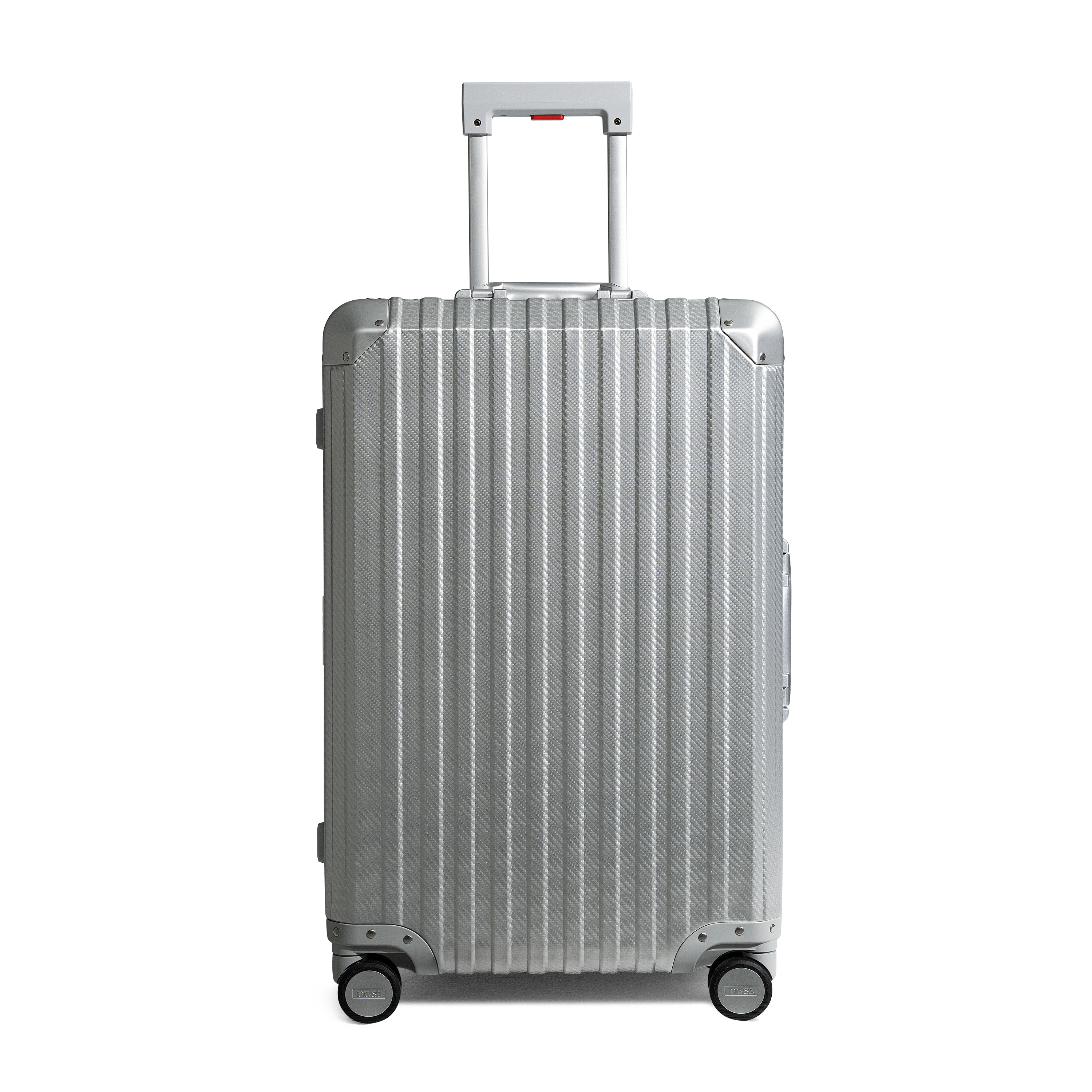 TREVA Aluminum Suitcase Silver