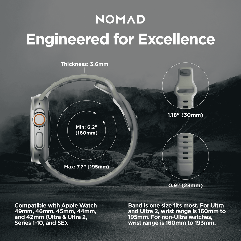 Sport Band - 46mm/49mm | Coastal Rock