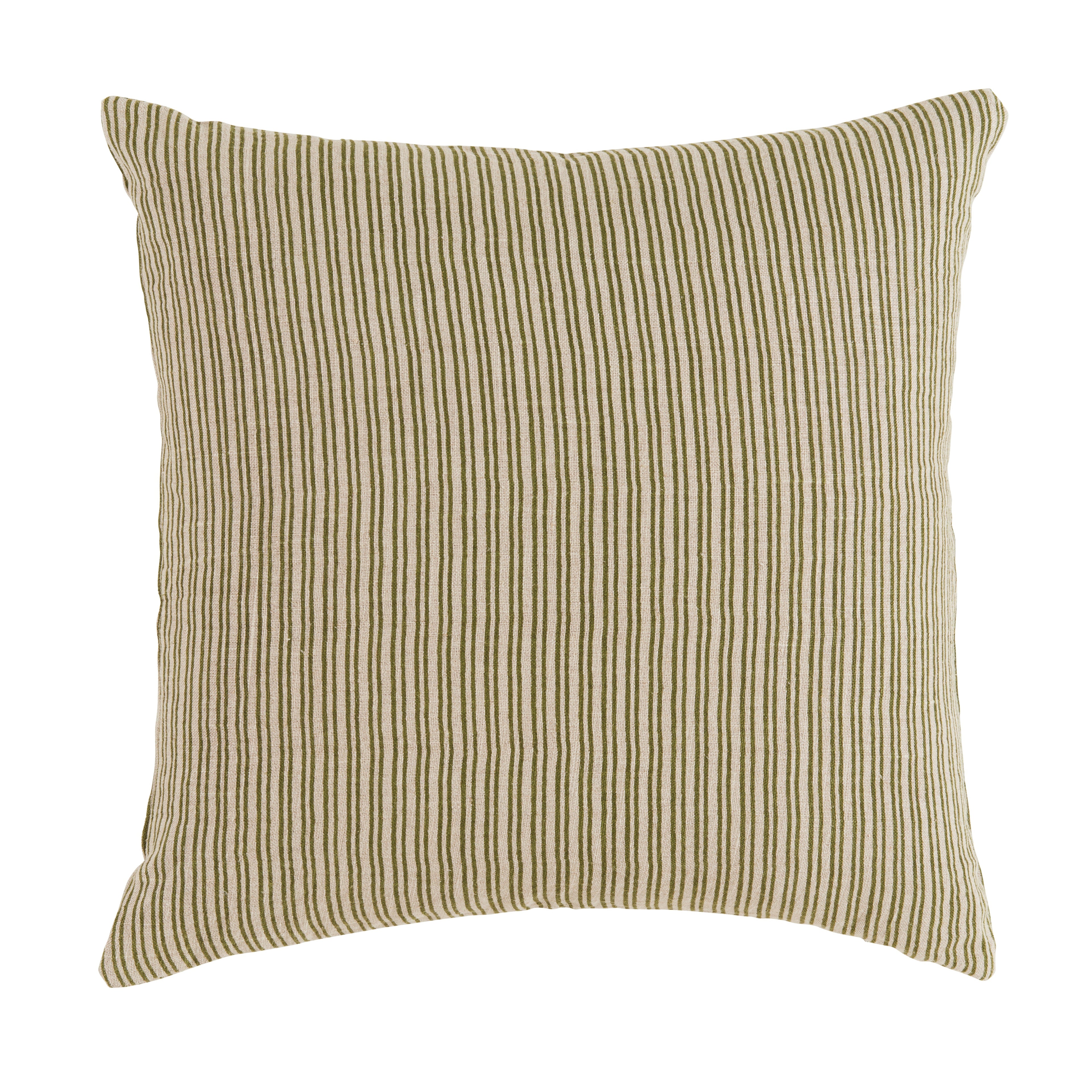 Wren Green Pillow - 24" x 24"