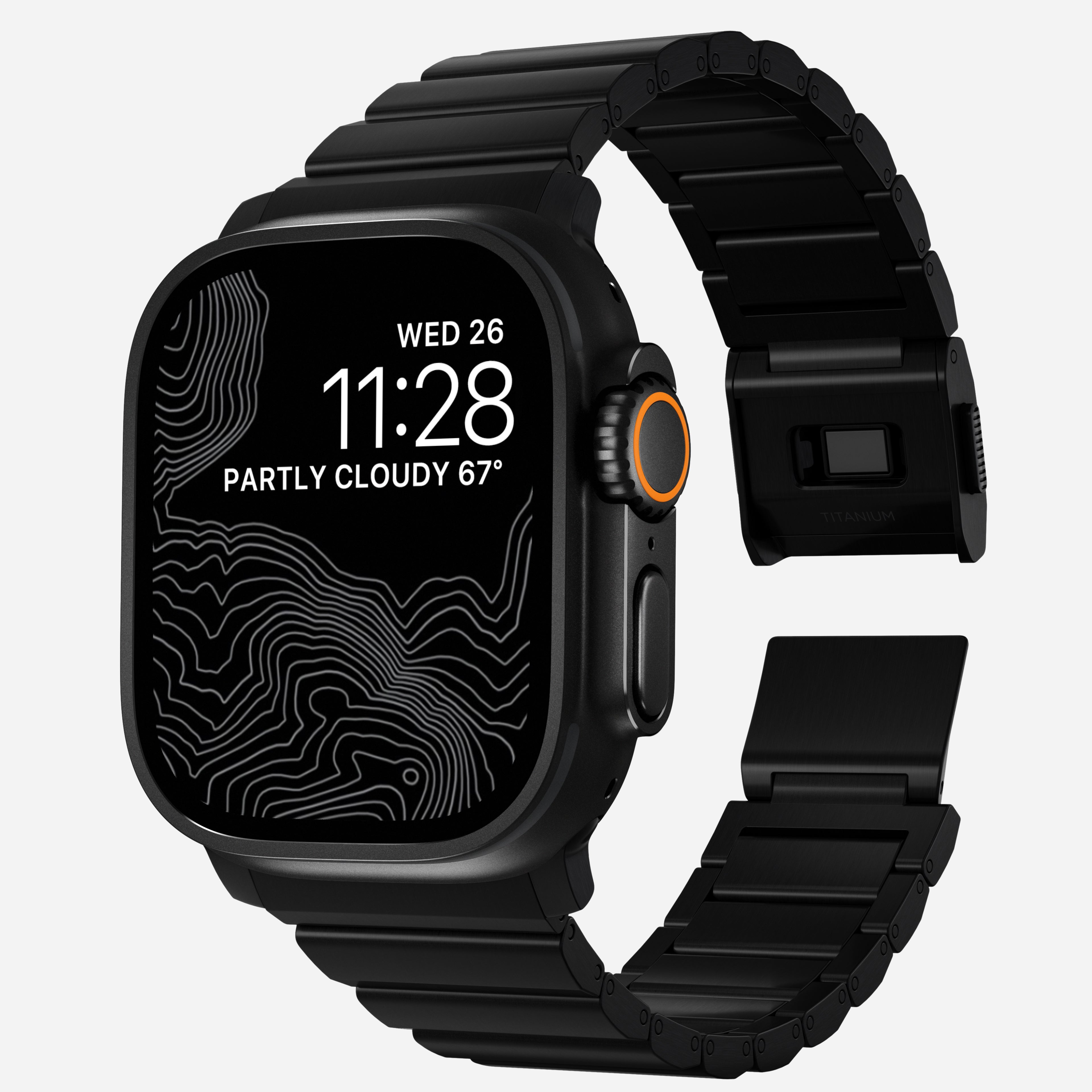Titanium Band - 46mm/49mm | Black Hardware | V2