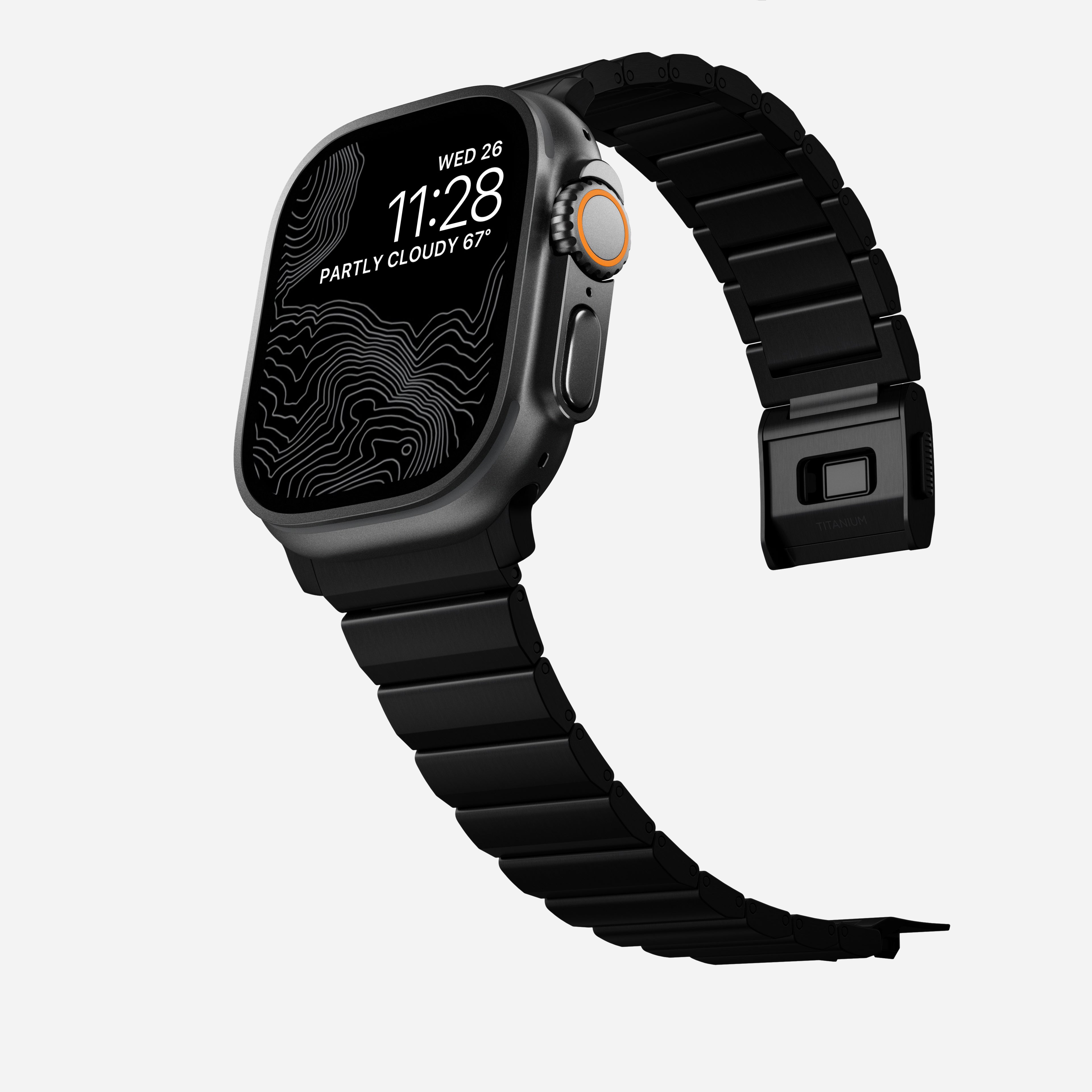 Titanium Band - 46mm/49mm | Black Hardware | V2
