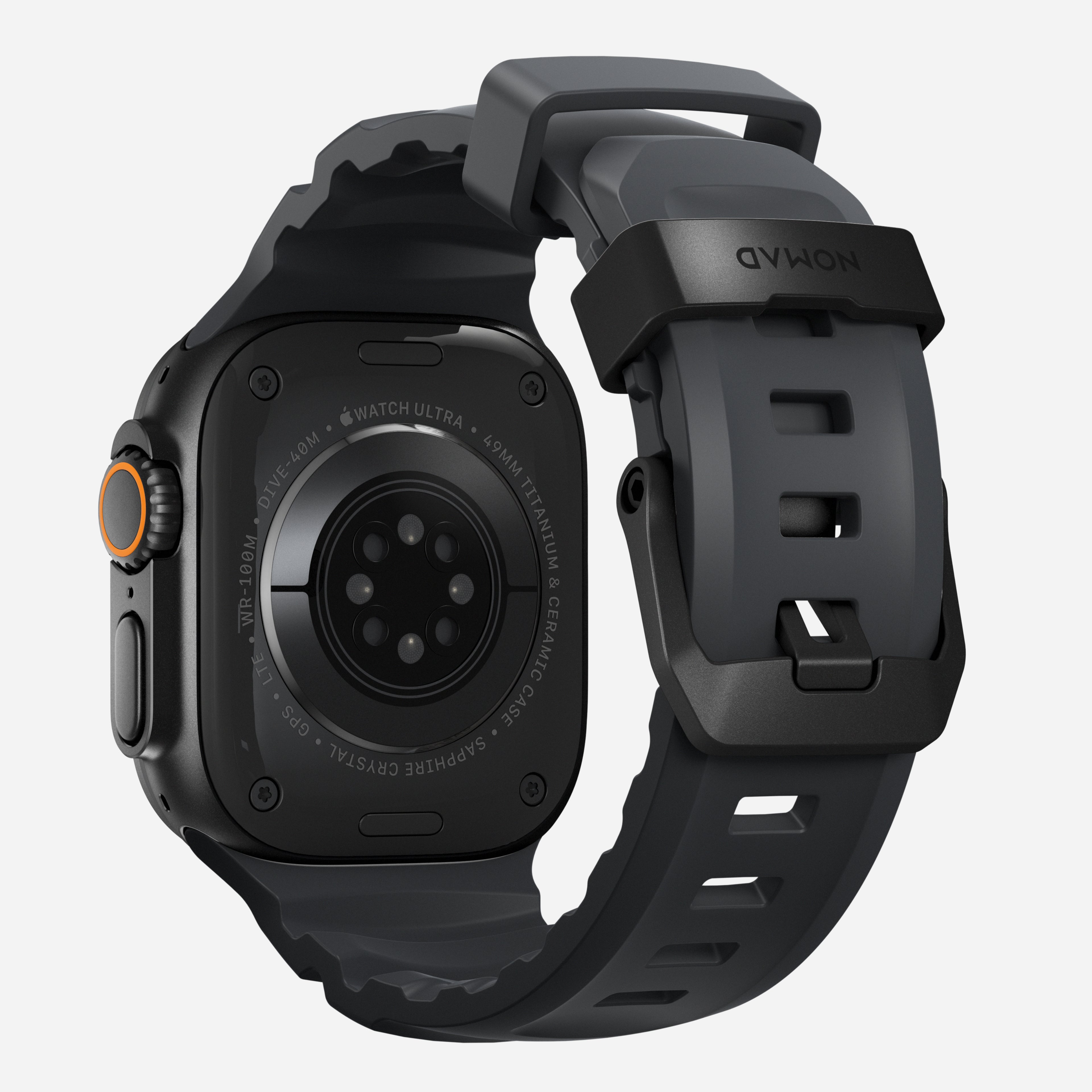 Rocky Point Band - 46mm/49mm | Storm | Black Hardware