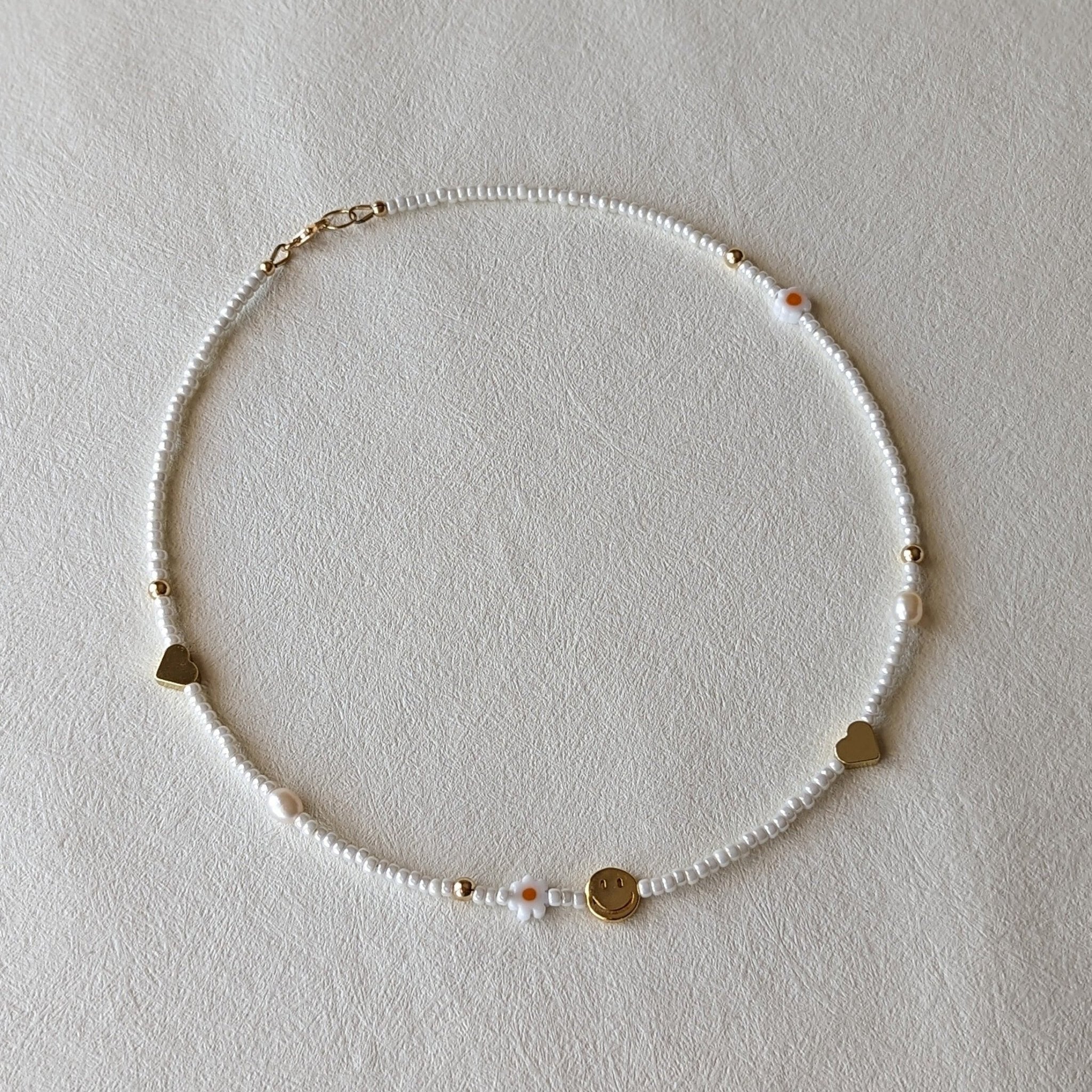Charm Necklace | Beaded