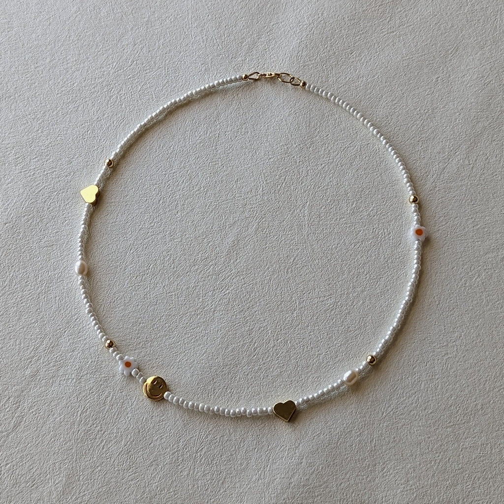 Charm Necklace | Beaded