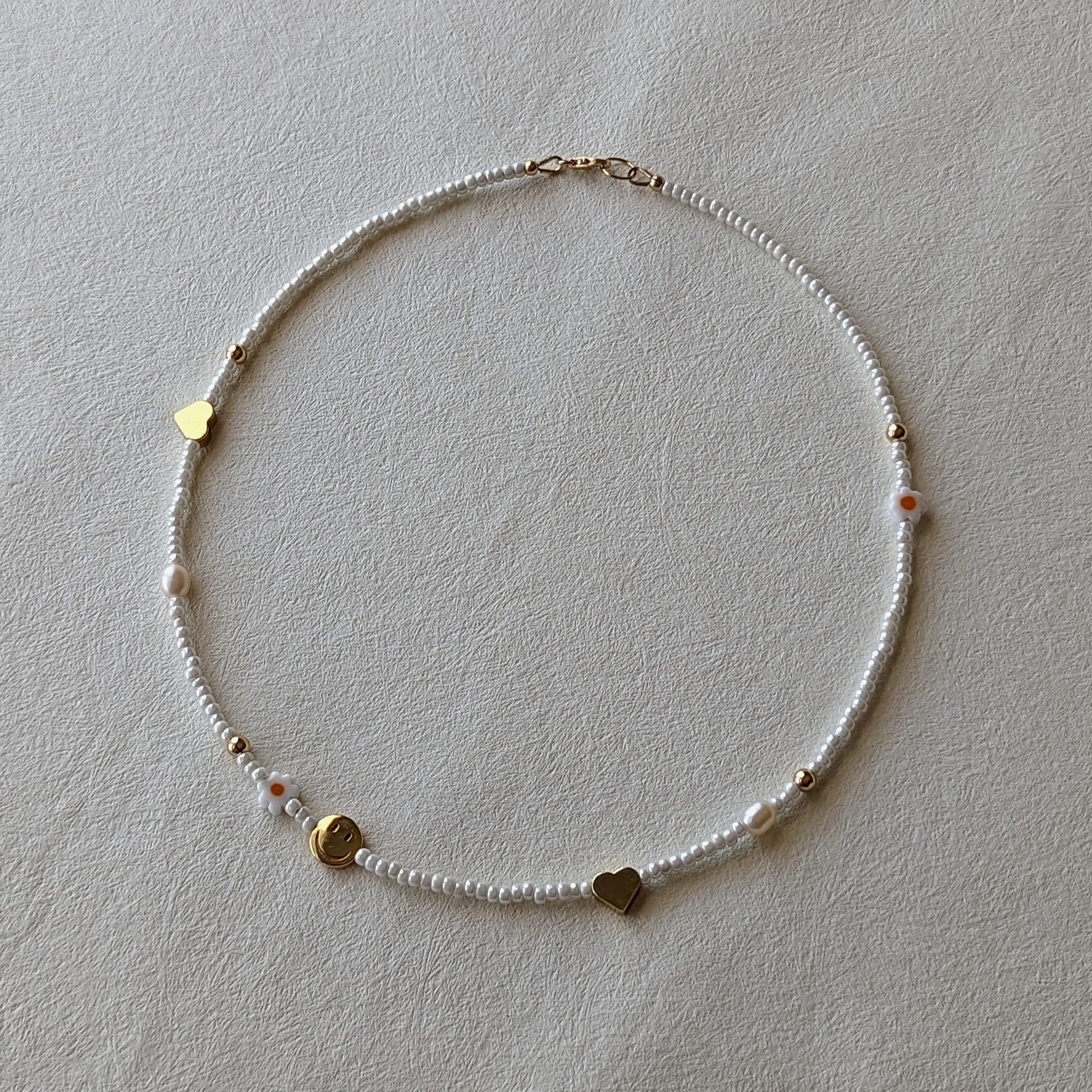 Charm Necklace | Beaded