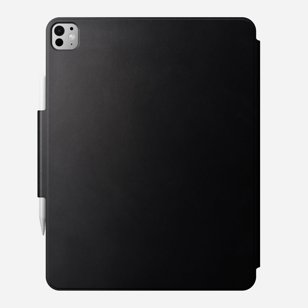 Leather Folio - M4 & M5 iPad 13 inch | Black | Camino Leather | Apple Pencil