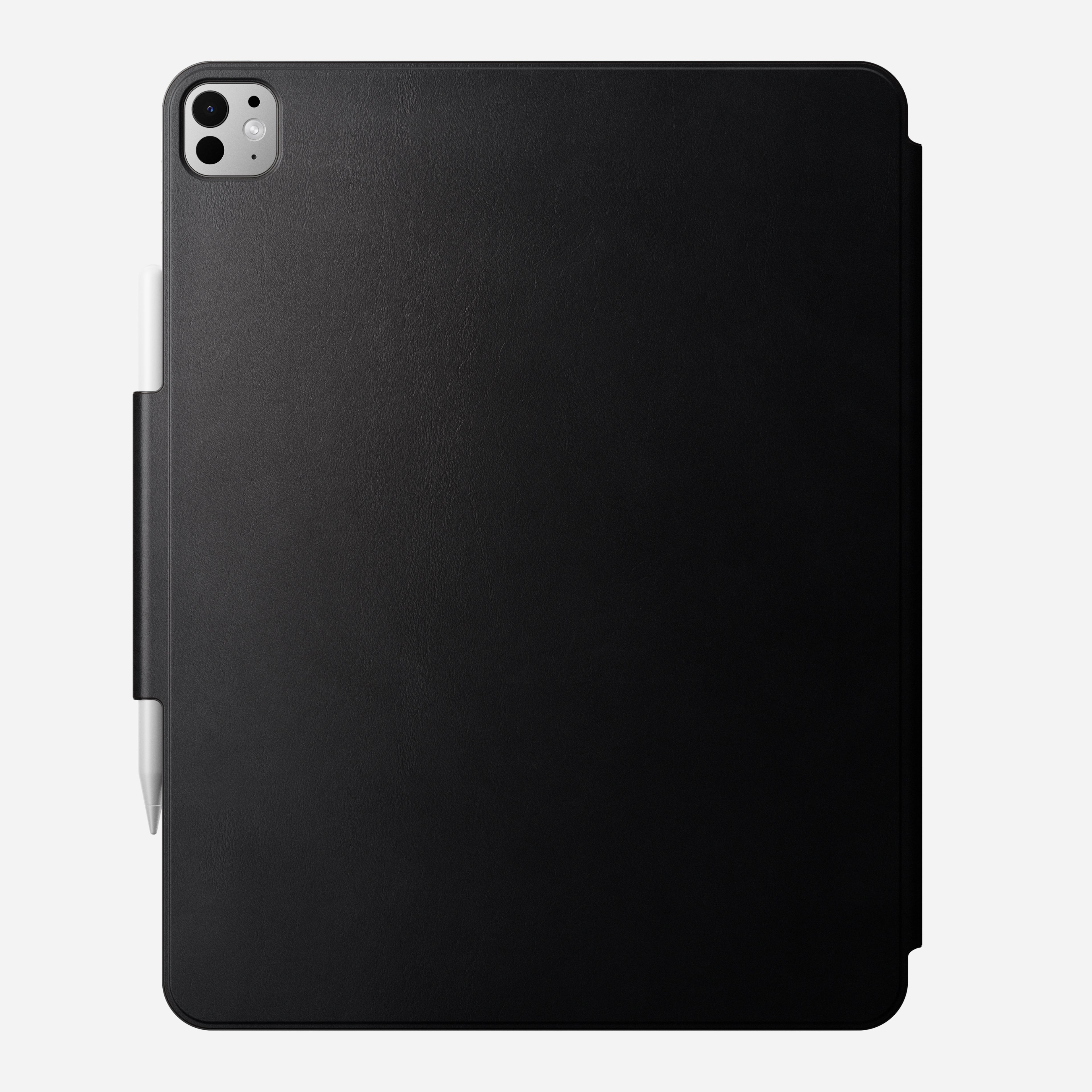 Leather Folio - M4 & M5 iPad 13 inch | Black | Camino Leather | Apple Pencil