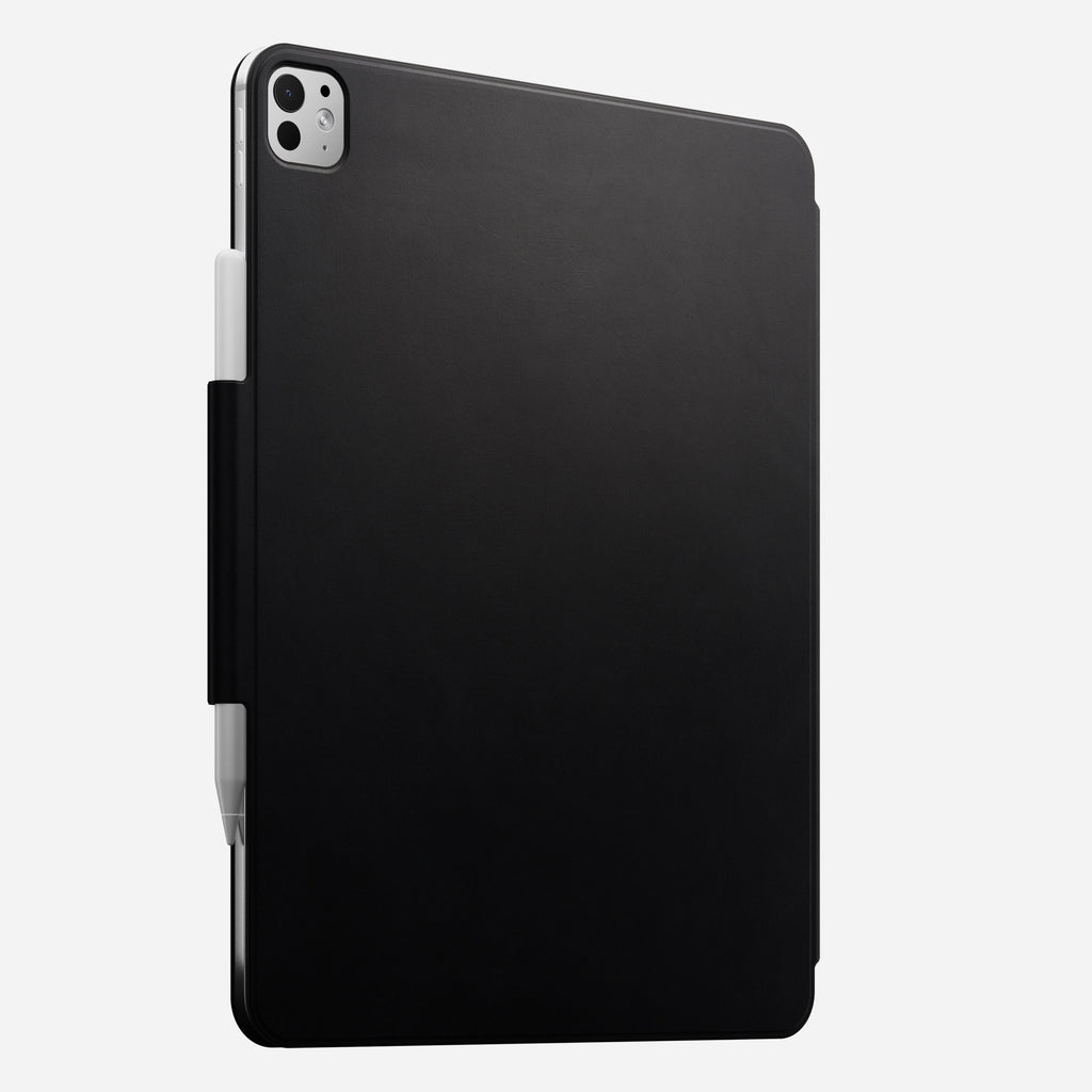 Leather Folio - M4 & M5 iPad 13 inch | Black | Camino Leather | Apple Pencil