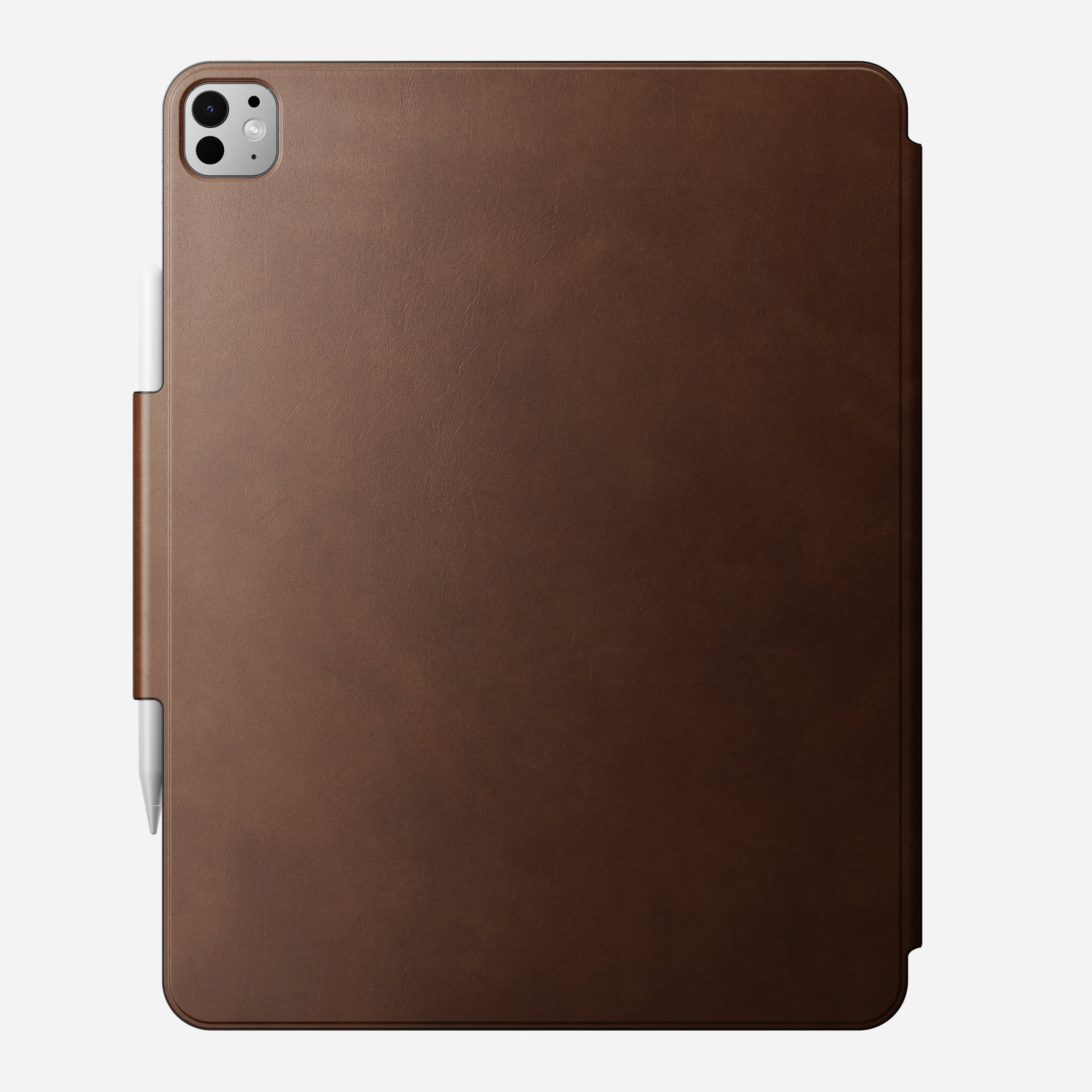 Leather Folio - M4 & M5 iPad 13 inch | Brown | Camino Leather | Apple Pencil