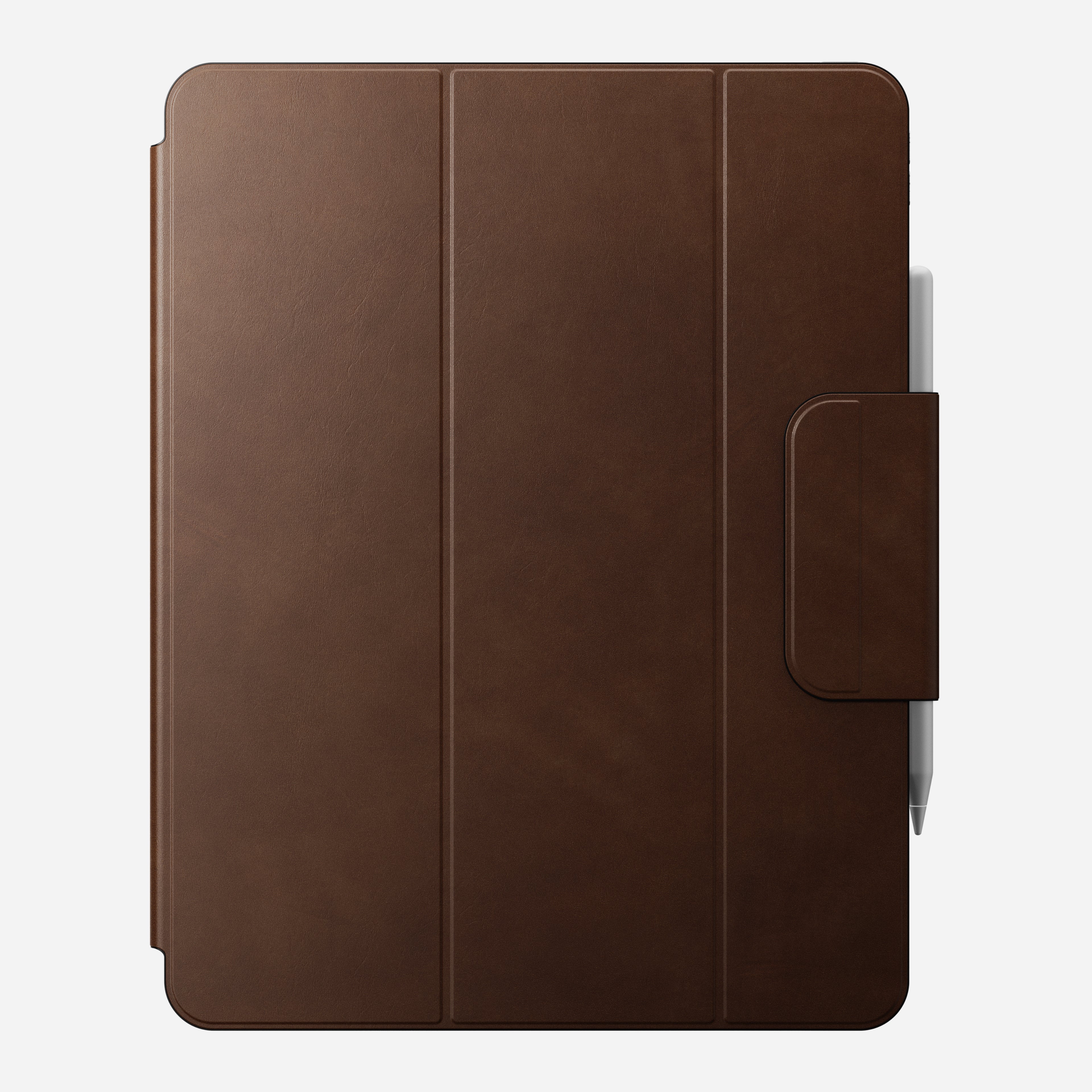 Leather Folio - M4 & M5 iPad 13 inch | Brown | Camino Leather | Apple Pencil