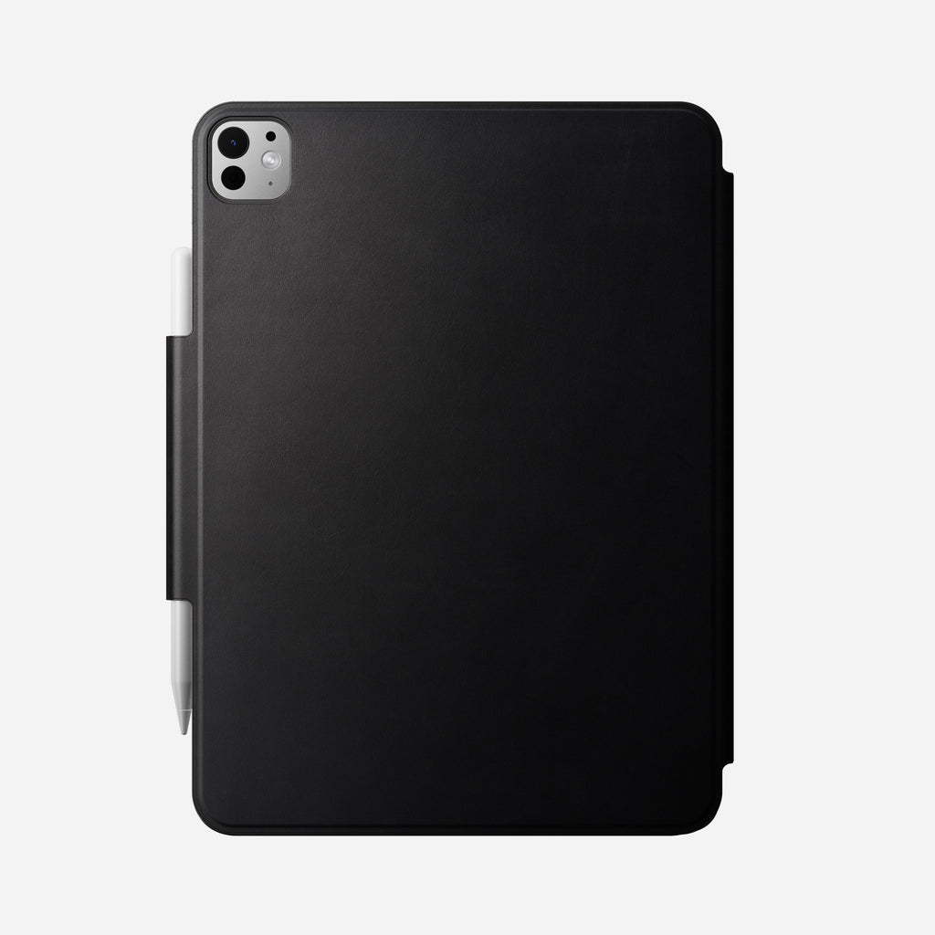 Leather Folio - M4 & M5 iPad 11 inch | Black | Camino Leather | Apple Pencil