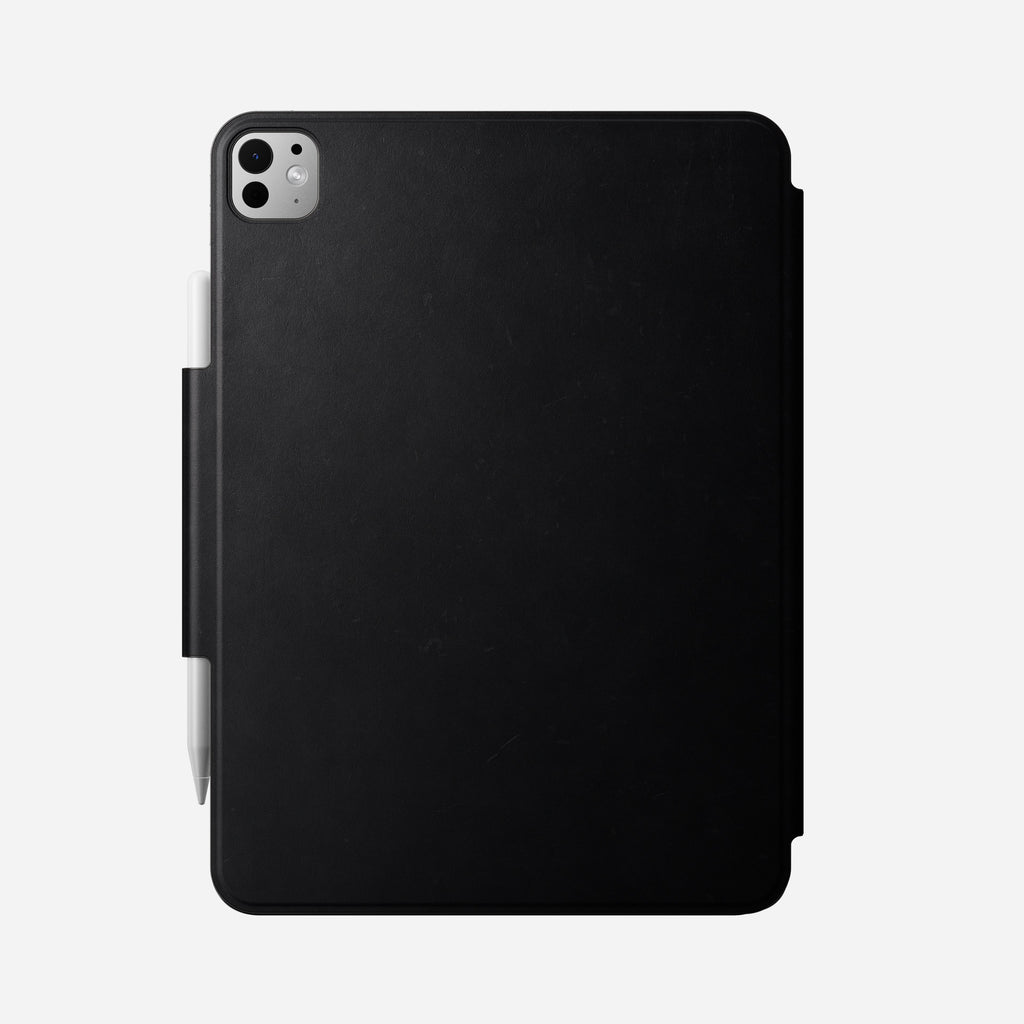 Leather Folio - M4 & M5 iPad 11 inch | Black | Camino Leather | Apple Pencil