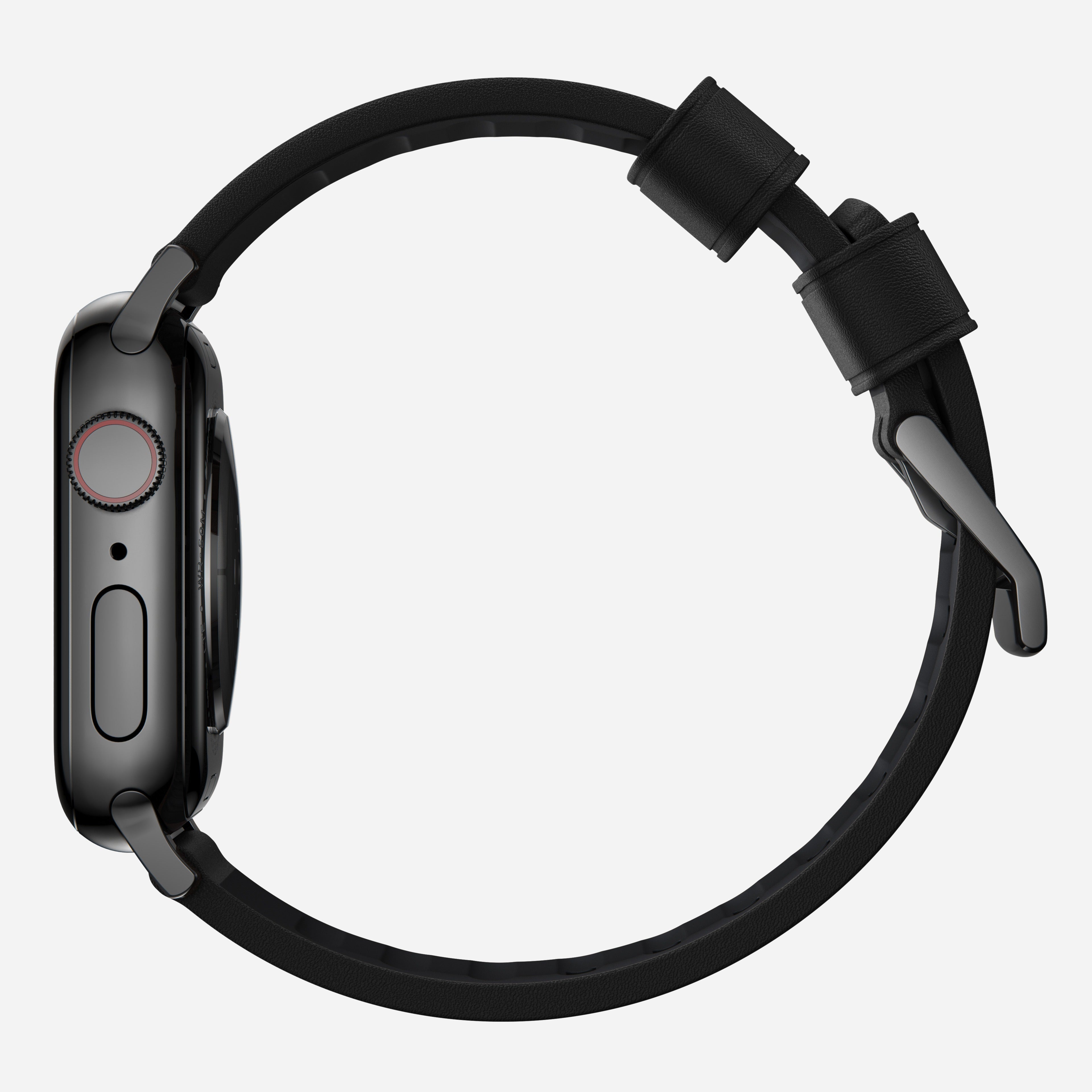 Active Band Pro - 46mm/49mm | Black Hardware | Black Active Leather