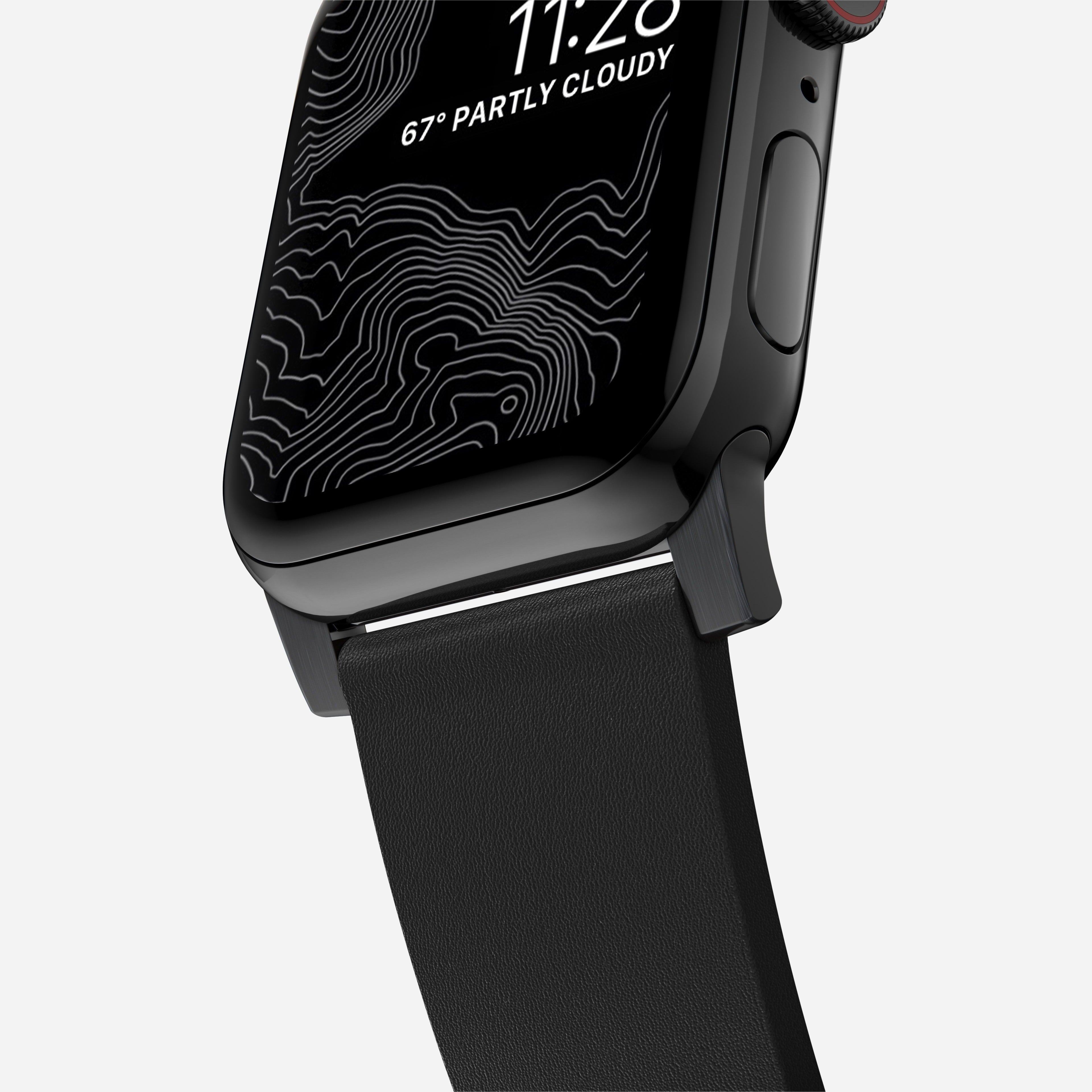 Active Band Pro - 46mm/49mm | Black Hardware | Black Active Leather