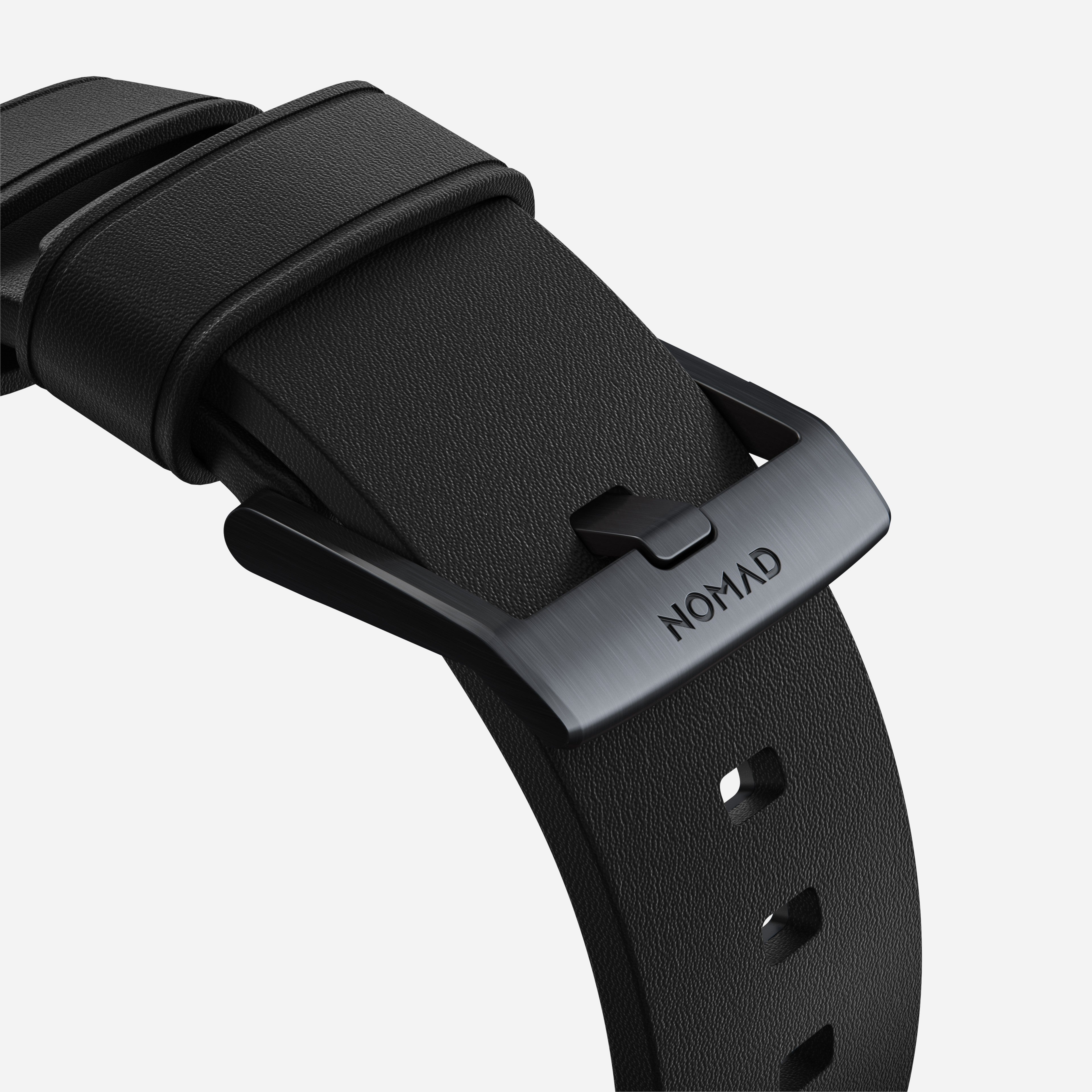 Active Band Pro - 46mm/49mm | Black Hardware | Black Active Leather