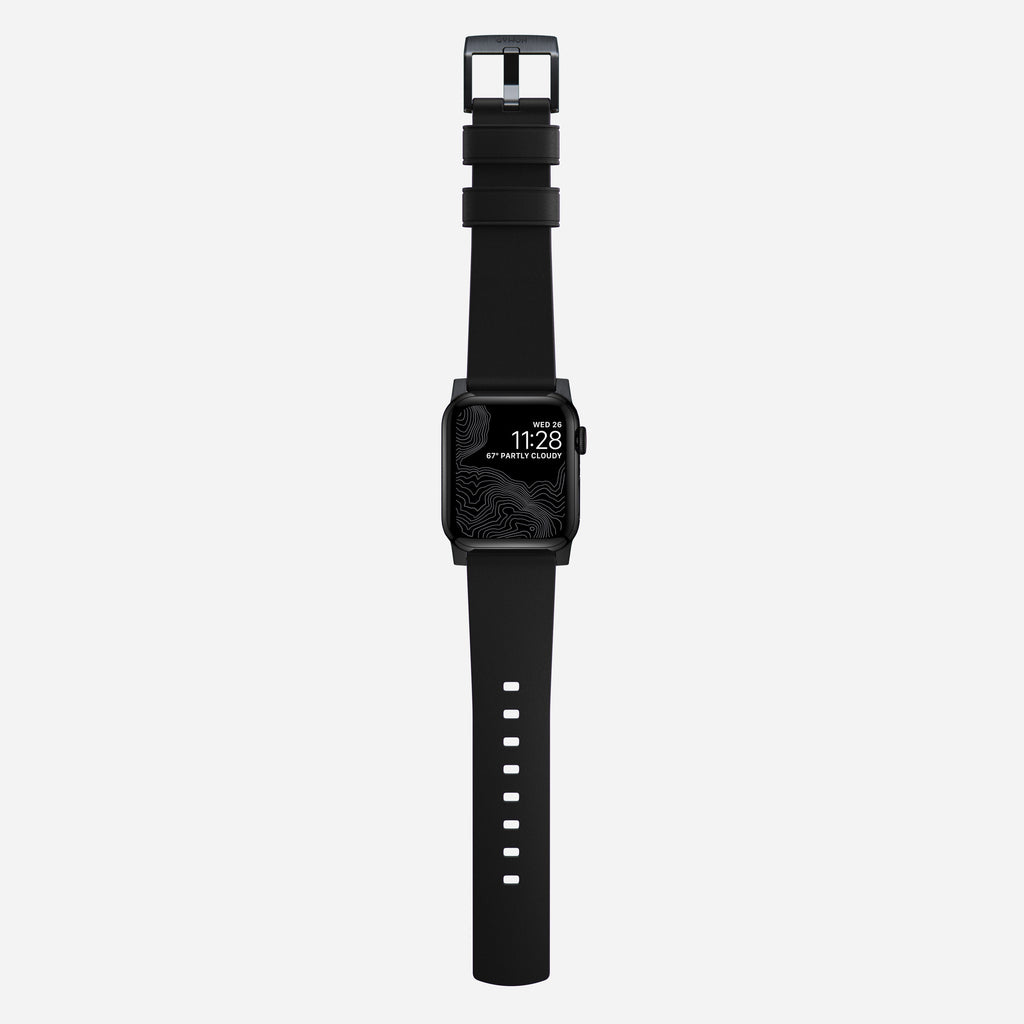 Active Band Pro - 46mm/49mm | Black Hardware | Black Active Leather