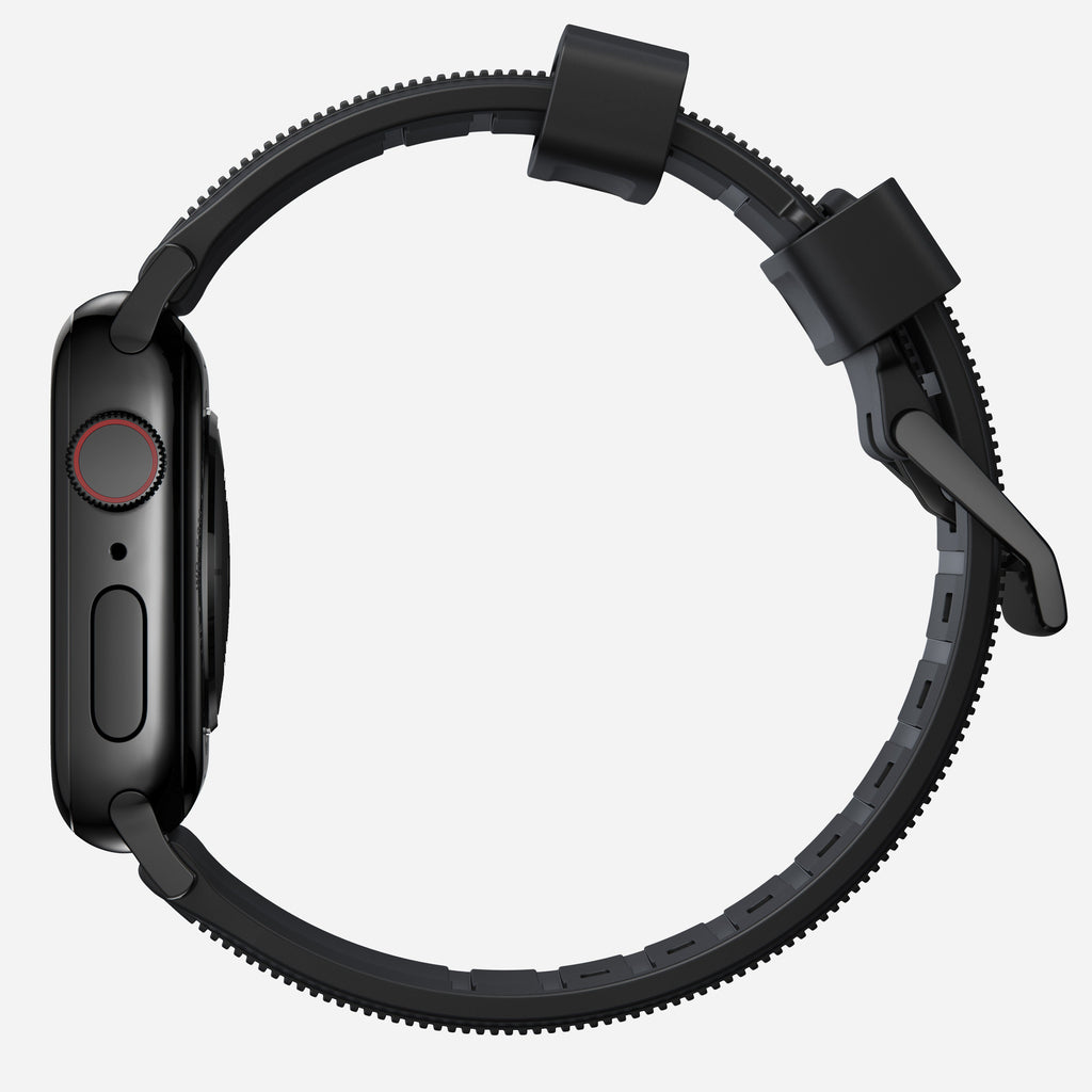 Rugged Band - 46mm/49mm | Black Hardware | Black