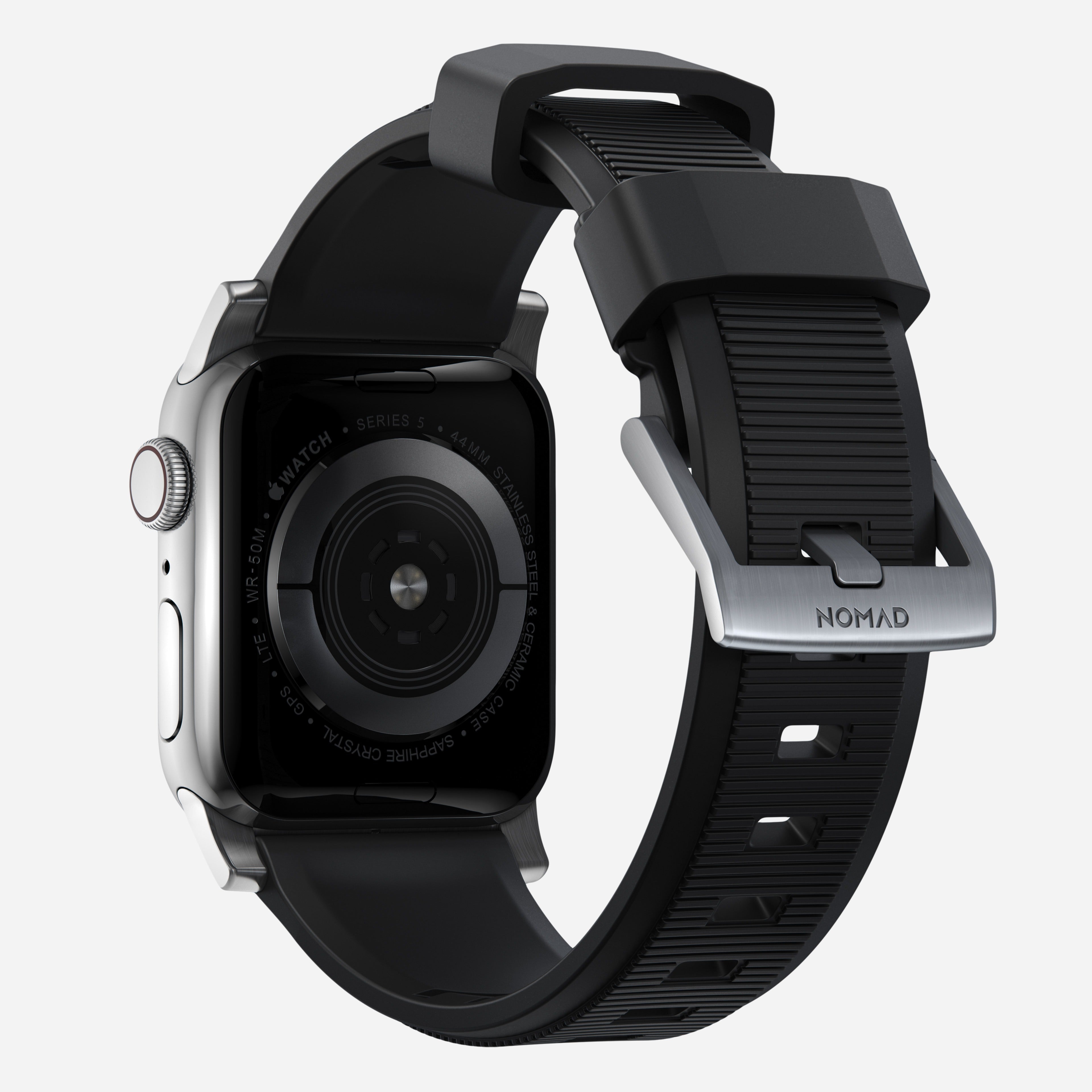 Rugged Band - 46mm/49mm | Silver Hardware