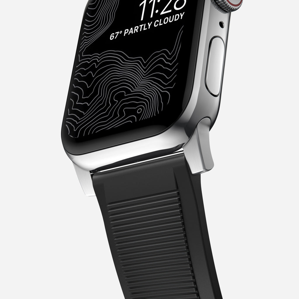 Rugged Band - 46mm/49mm | Silver Hardware