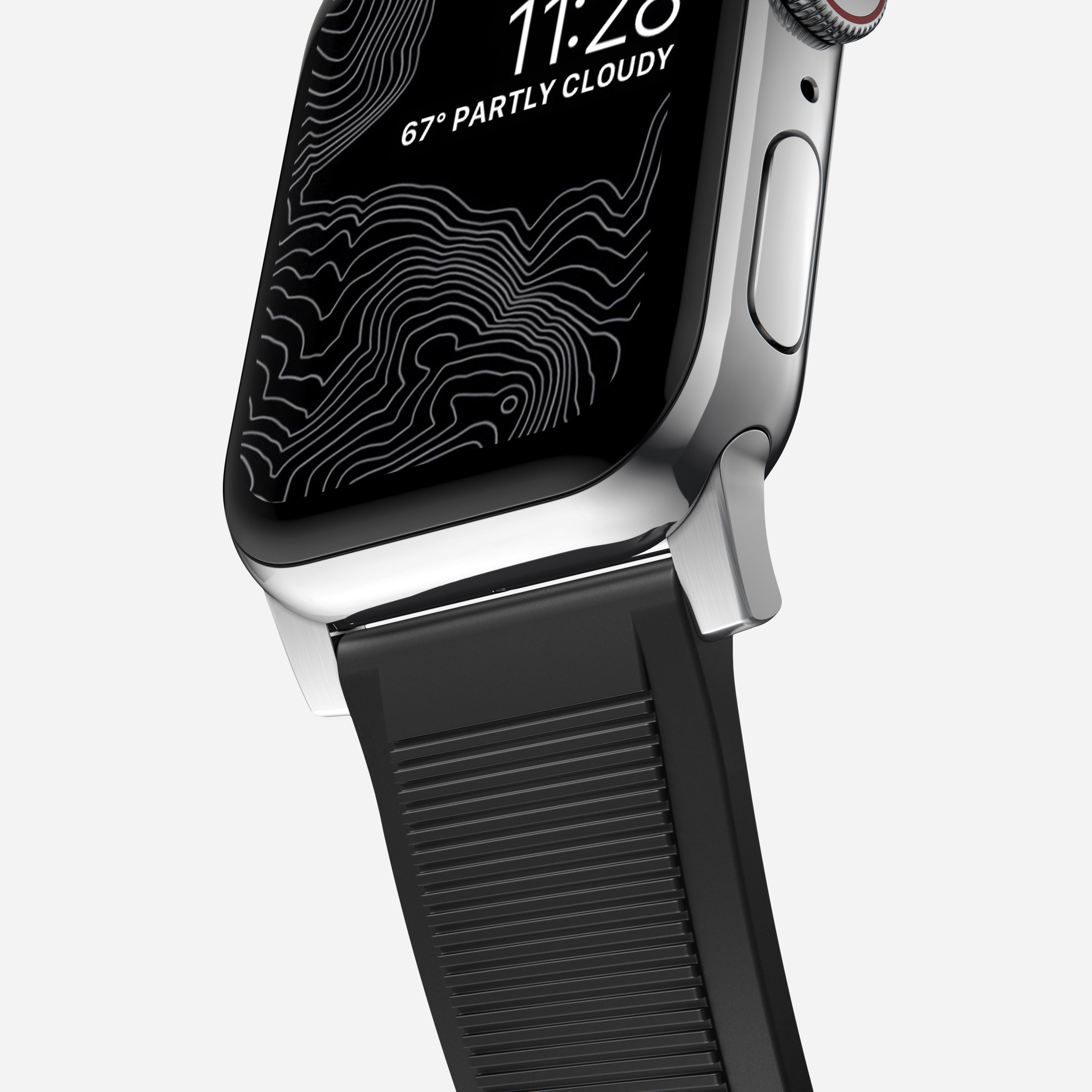 Rugged Band - 46mm/49mm | Silver Hardware