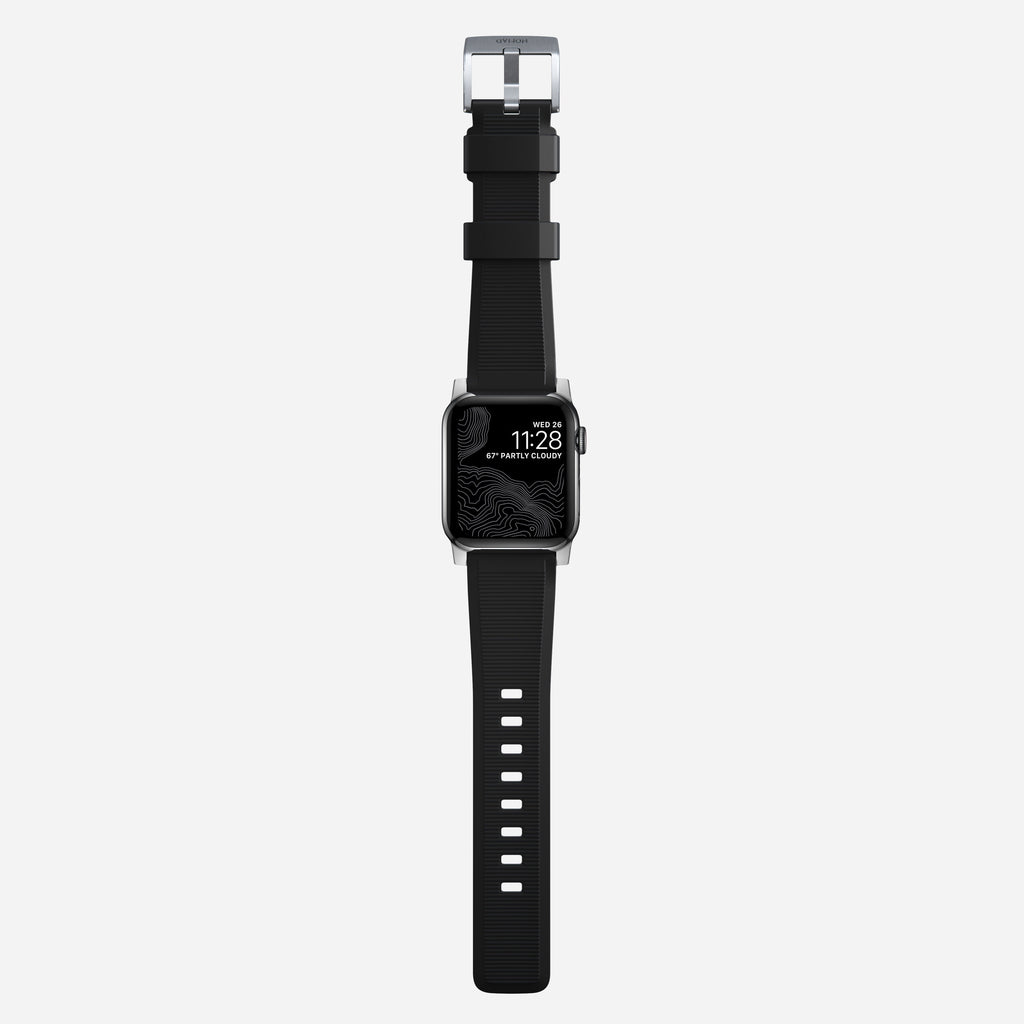 Rugged Band - 46mm/49mm | Silver Hardware