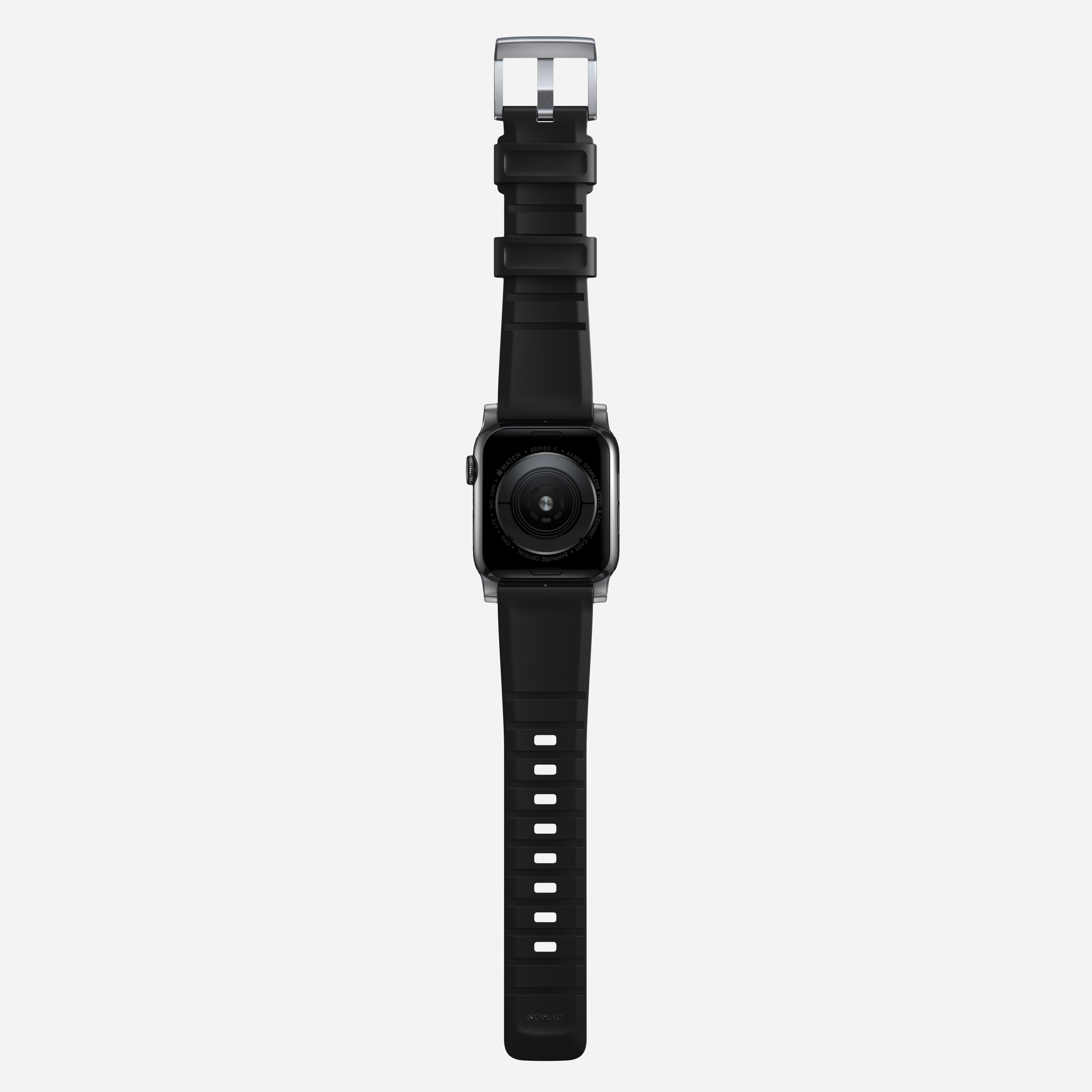 Rugged Band - 46mm/49mm | Silver Hardware