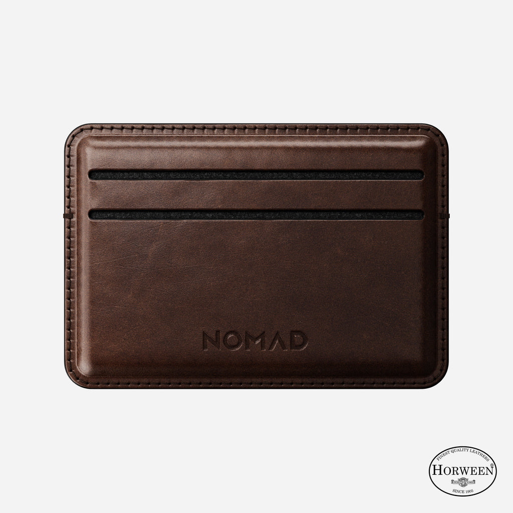 Card Wallet - Rustic Brown | Horween