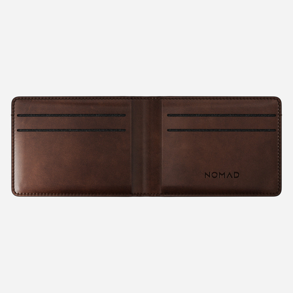 Bifold Wallet - Rustic Brown | Horween