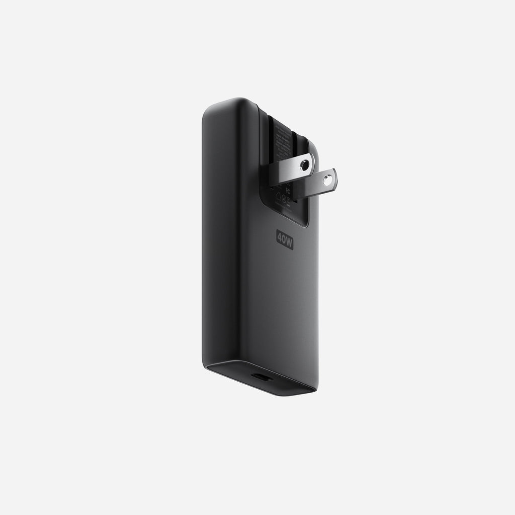 AC Adapter - 40W | Slim | Carbide | US