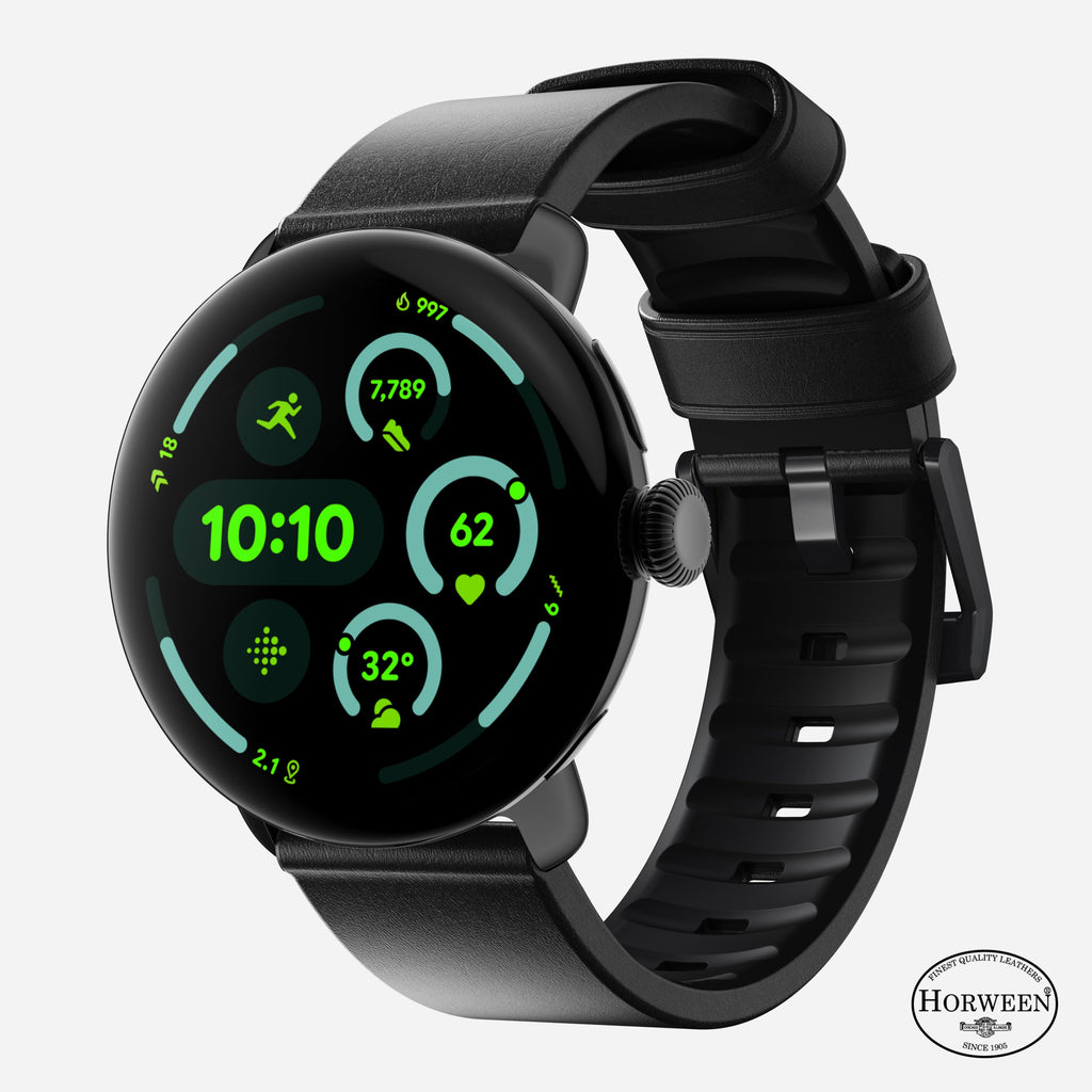 Active Band Pro - Pixel Watch | 45mm | Black Hardware | Horween Black