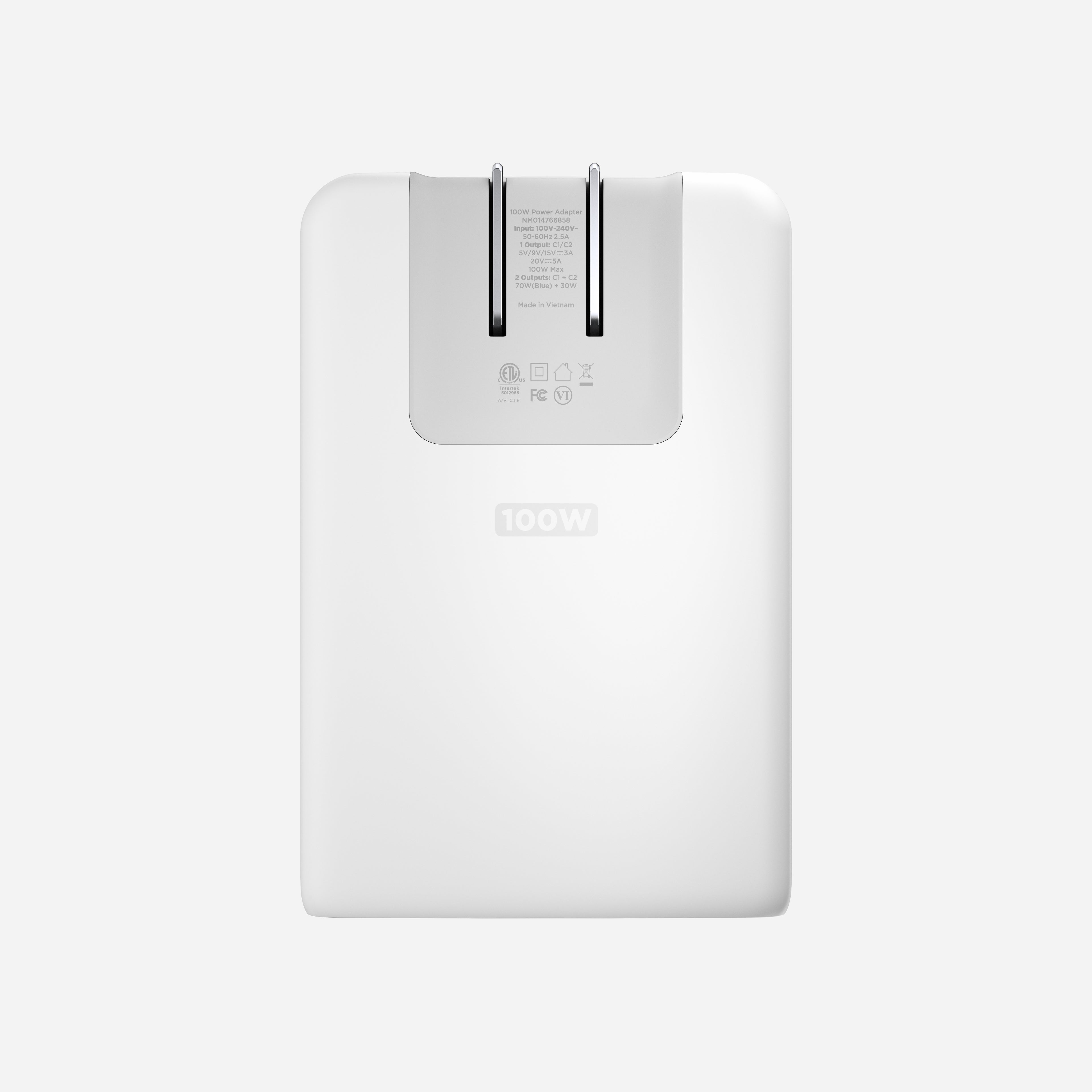 AC Adapter - 100W | Slim | White