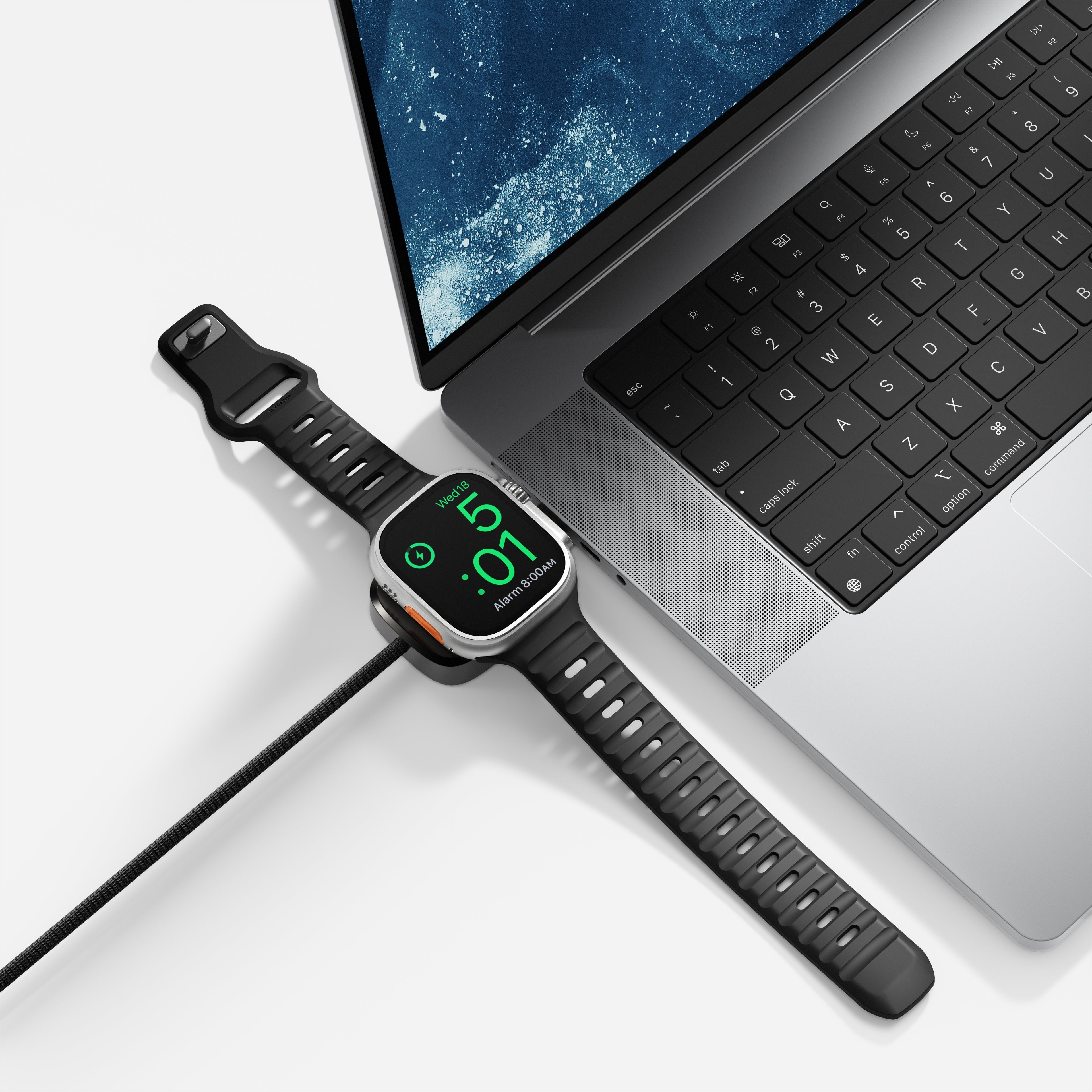Universal Cable for Apple Watch | 1.5m | Carbide