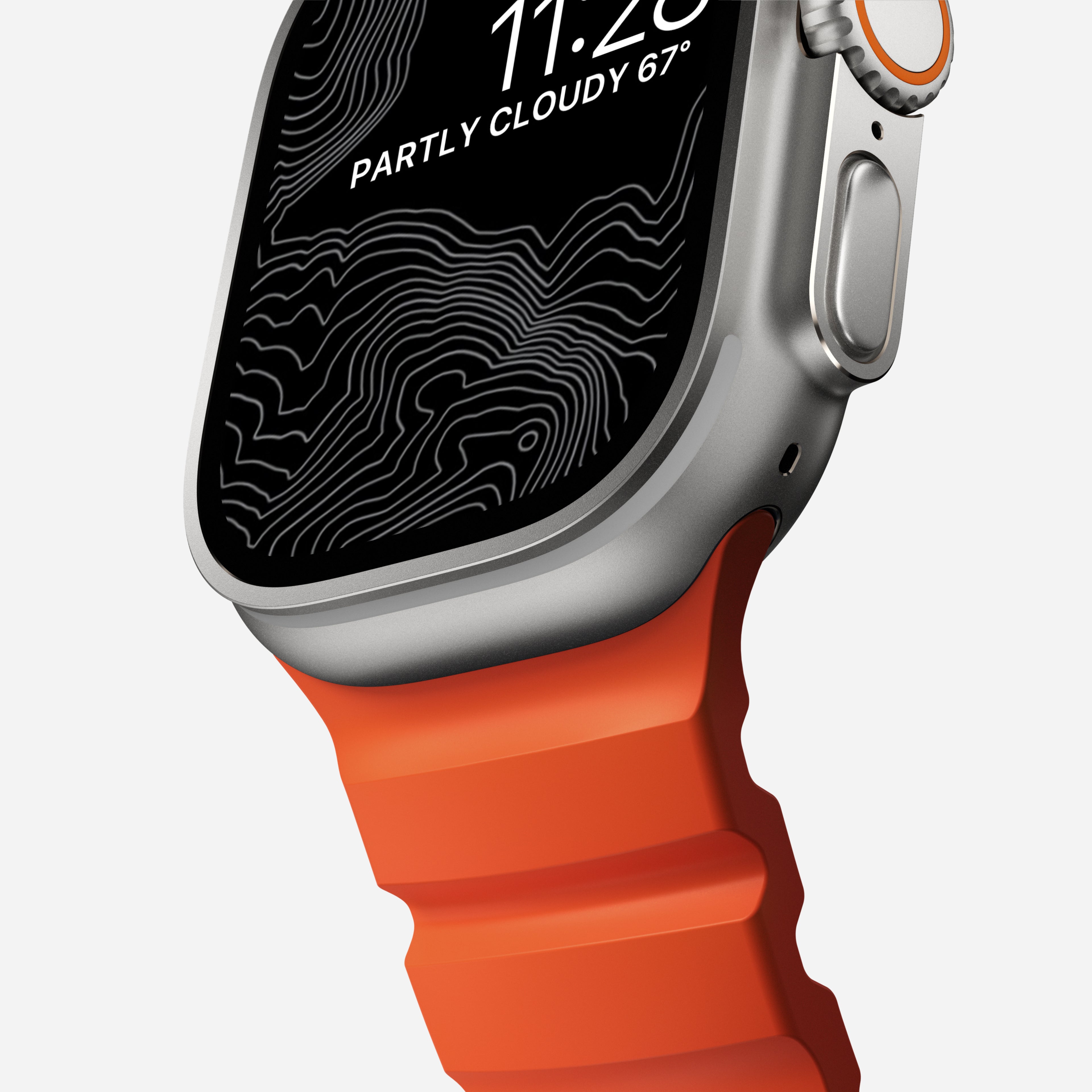 Rocky Point Band - 46mm/49mm | Magma | Natural Hardware
