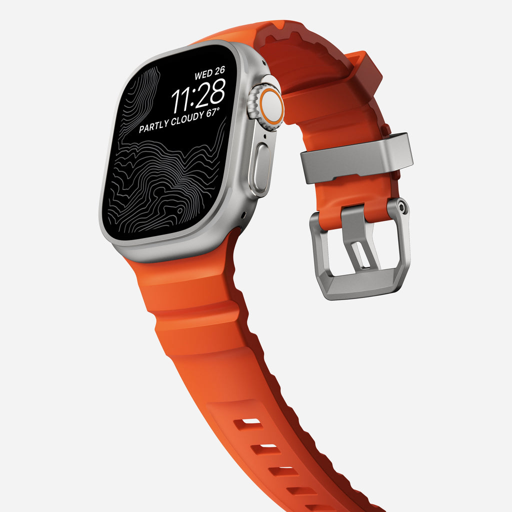 Rocky Point Band - 46mm/49mm | Magma | Natural Hardware