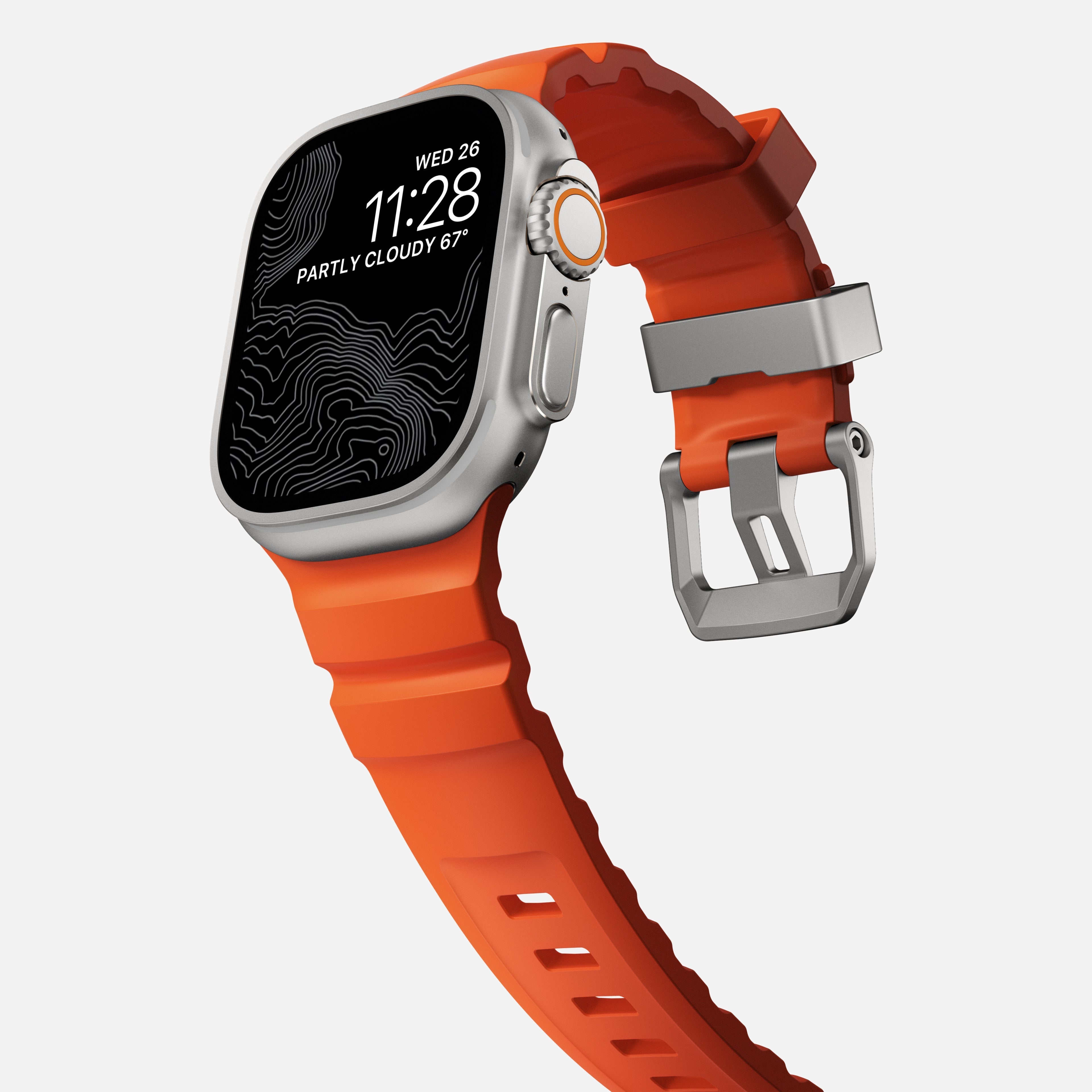 Rocky Point Band - 46mm/49mm | Magma | Natural Hardware