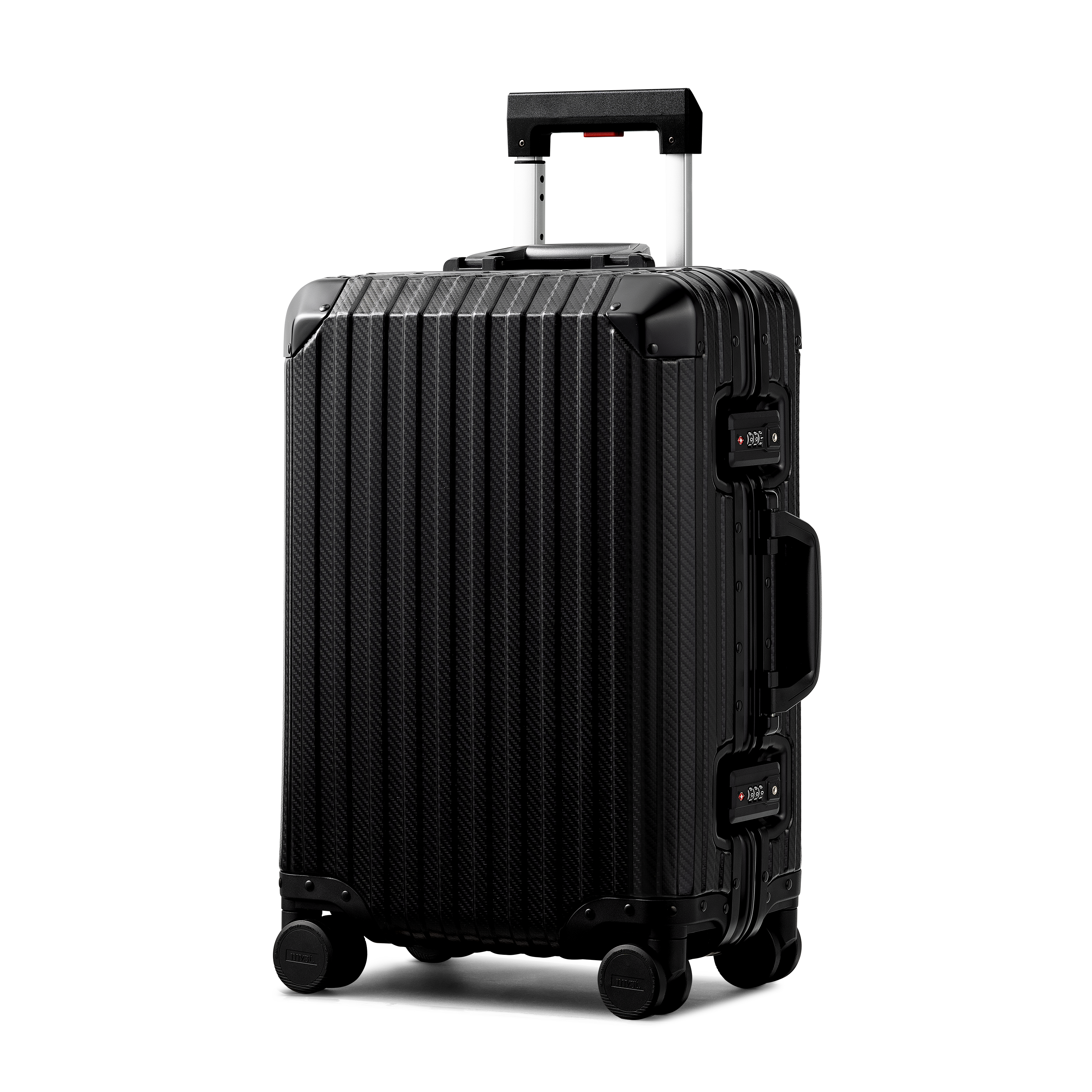 TREVA Aluminum Suitcase Black