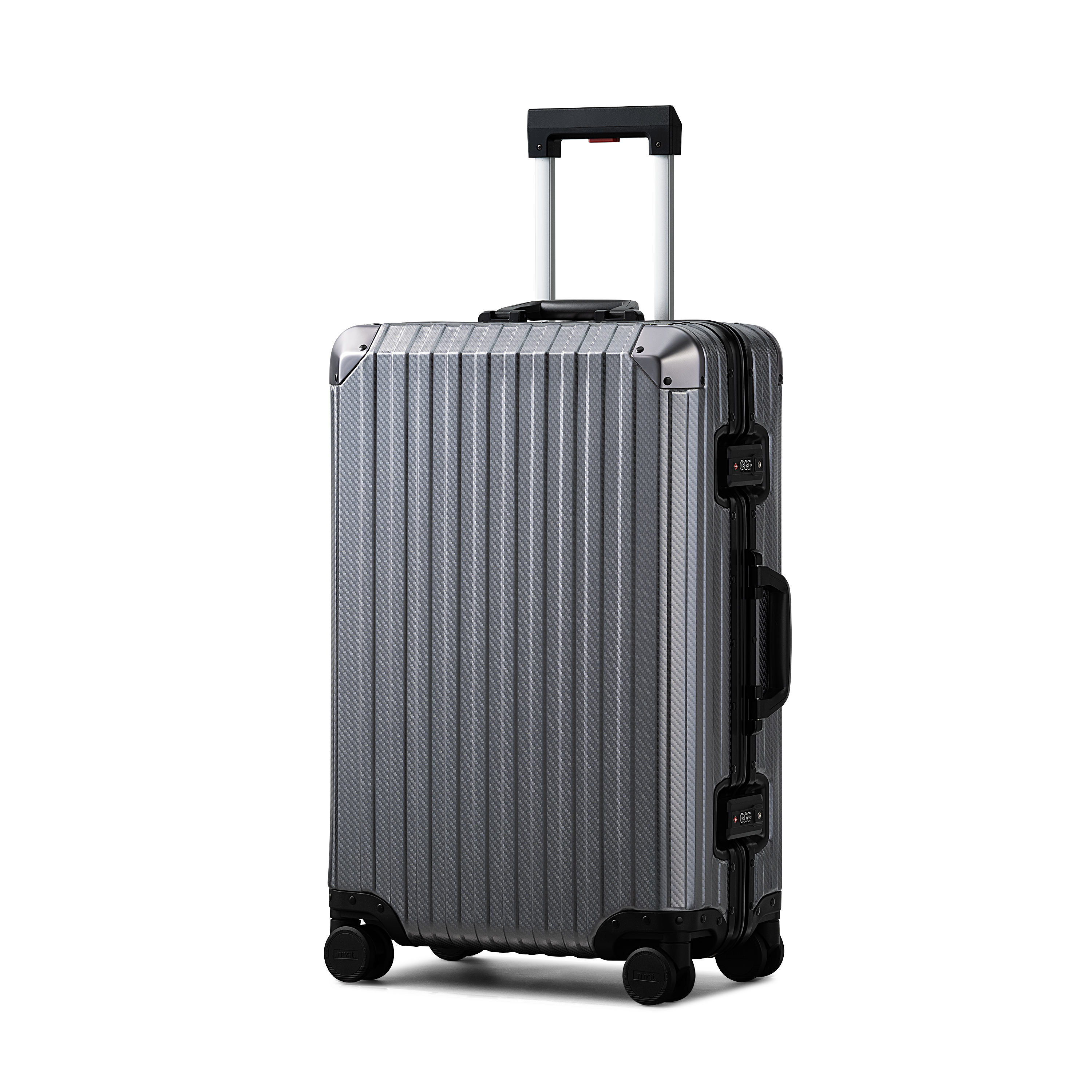 TREVA Aluminum Suitcase Gunmetal