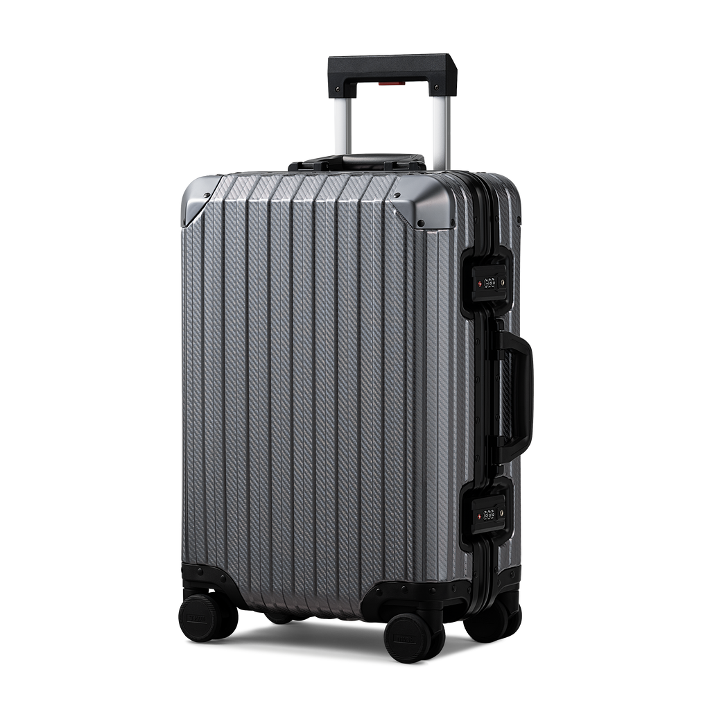 TREVA Aluminum Suitcase Gunmetal